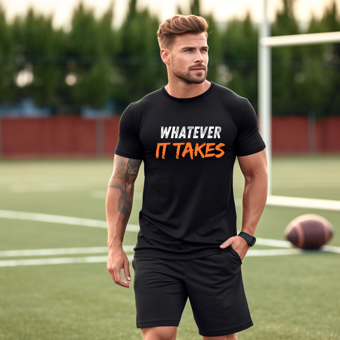 WHATEVER IT TAKES T-SHIRT - Motivational Running Club