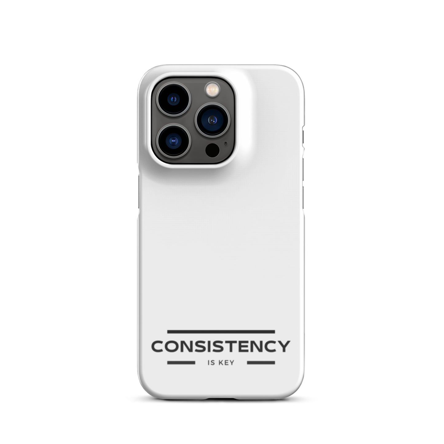 CONSISTENCY IS KEY (I-PHONE CASE) - Motivational Running Club