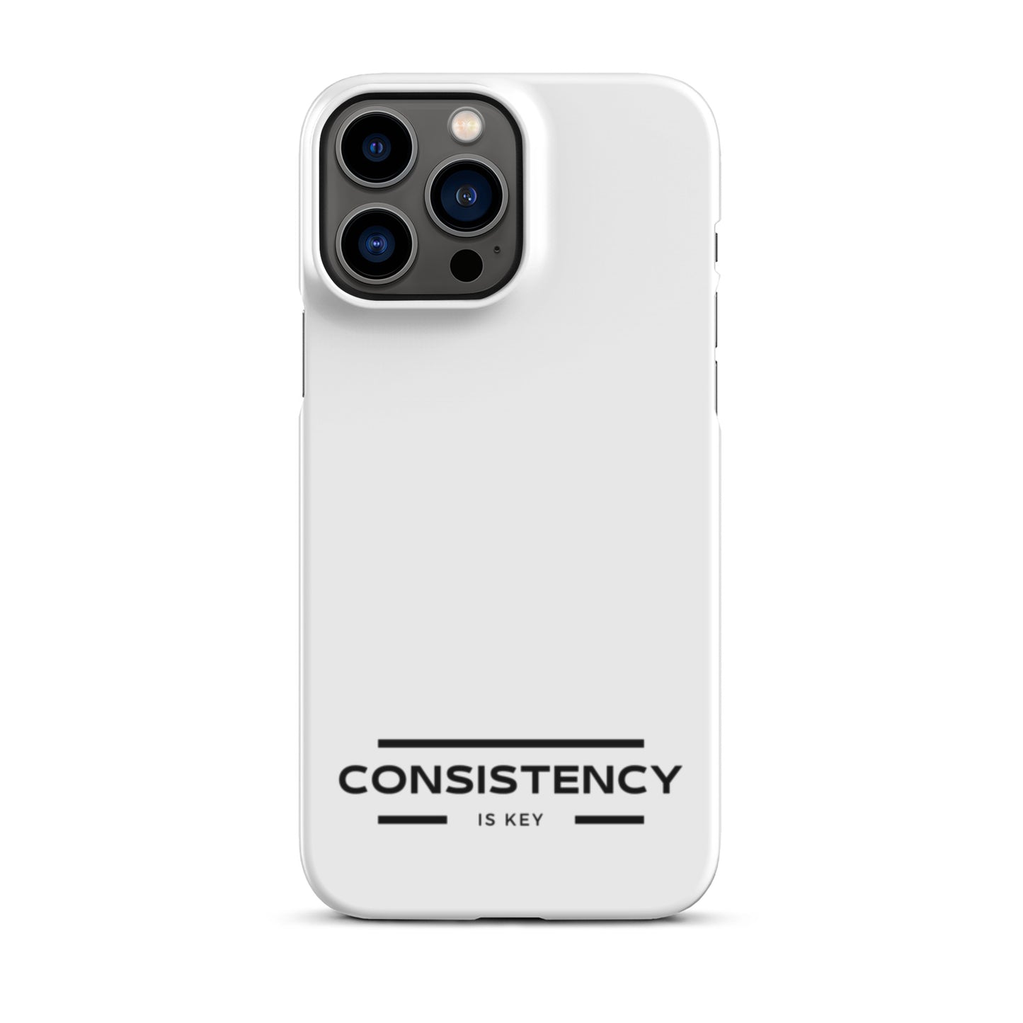 CONSISTENCY IS KEY (I-PHONE CASE) - Motivational Running Club