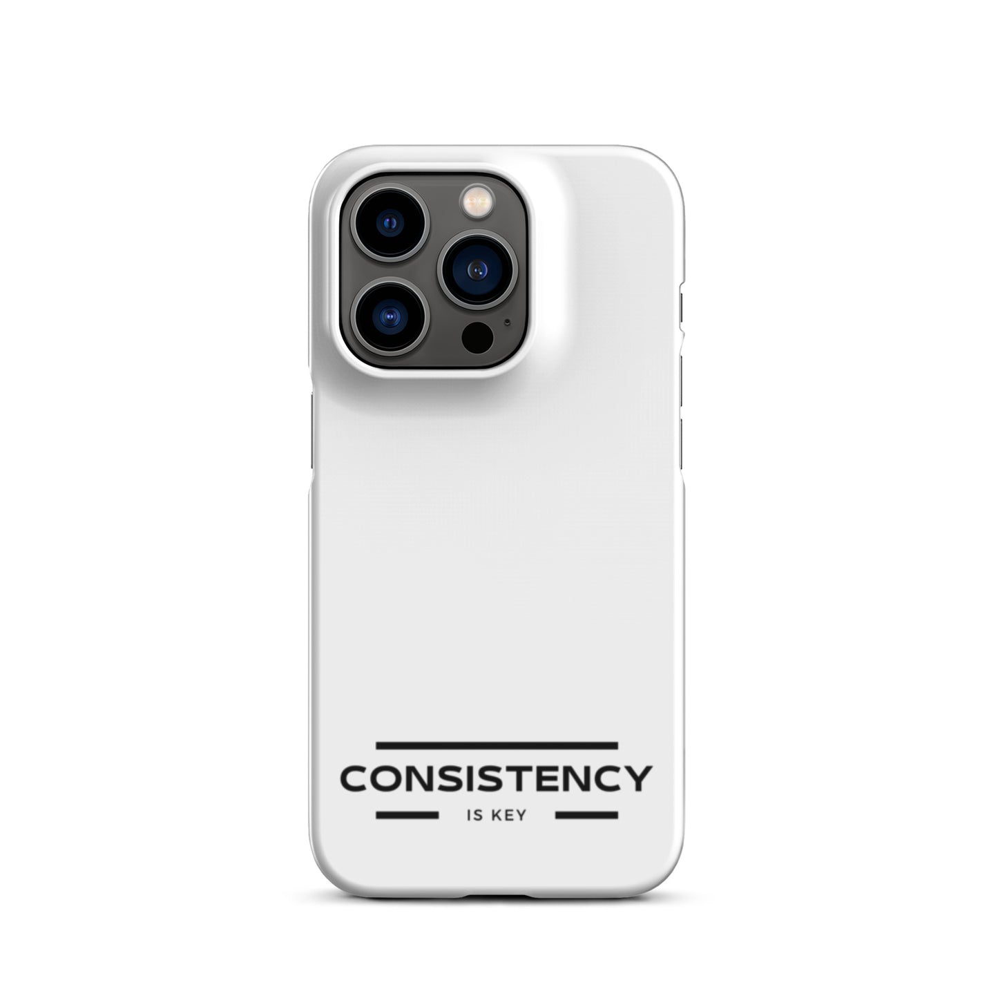 CONSISTENCY IS KEY (I-PHONE CASE) - Motivational Running Club