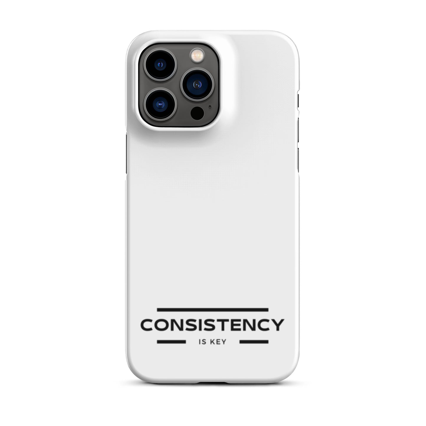 CONSISTENCY IS KEY (I-PHONE CASE) - Motivational Running Club