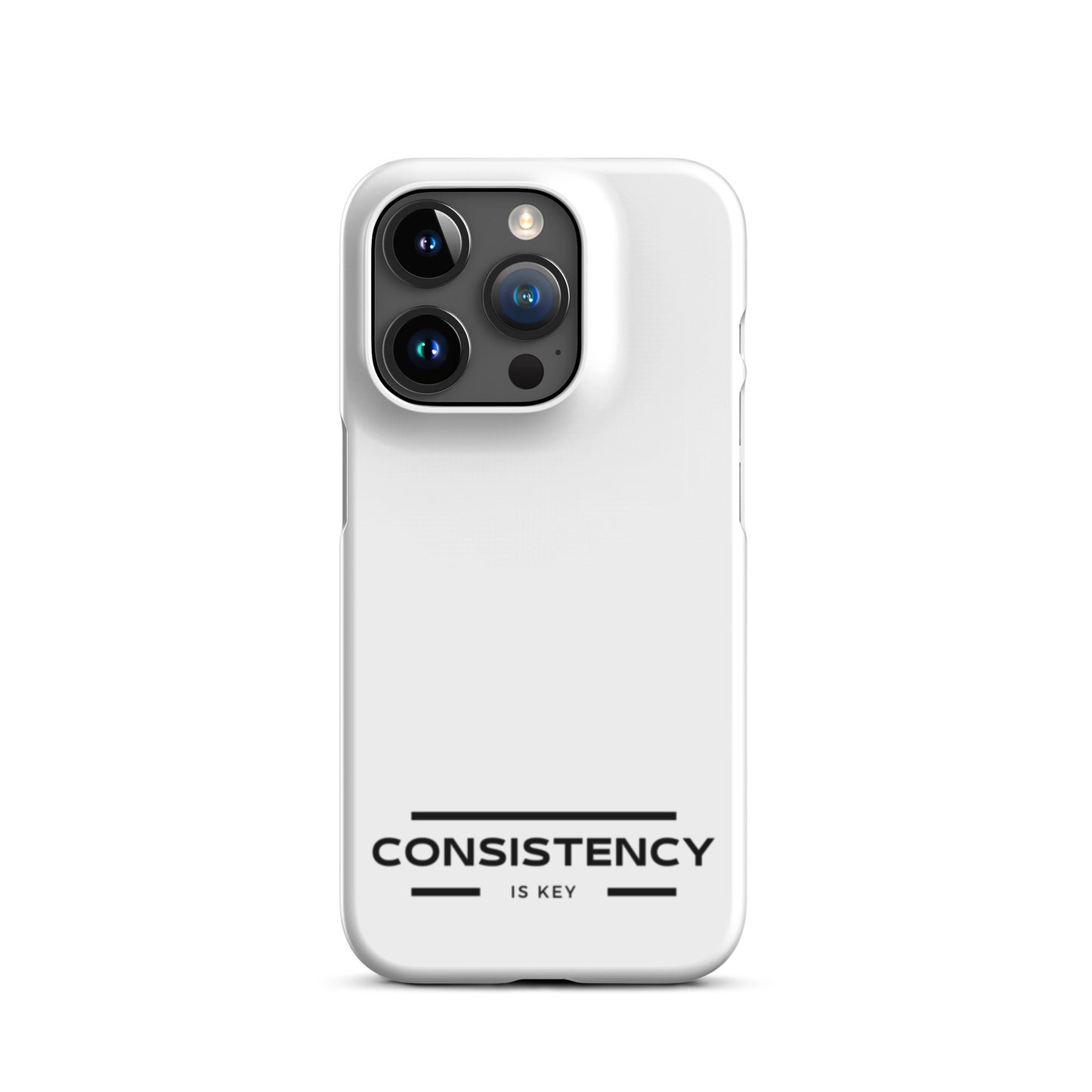 CONSISTENCY IS KEY (I-PHONE CASE) - Motivational Running Club