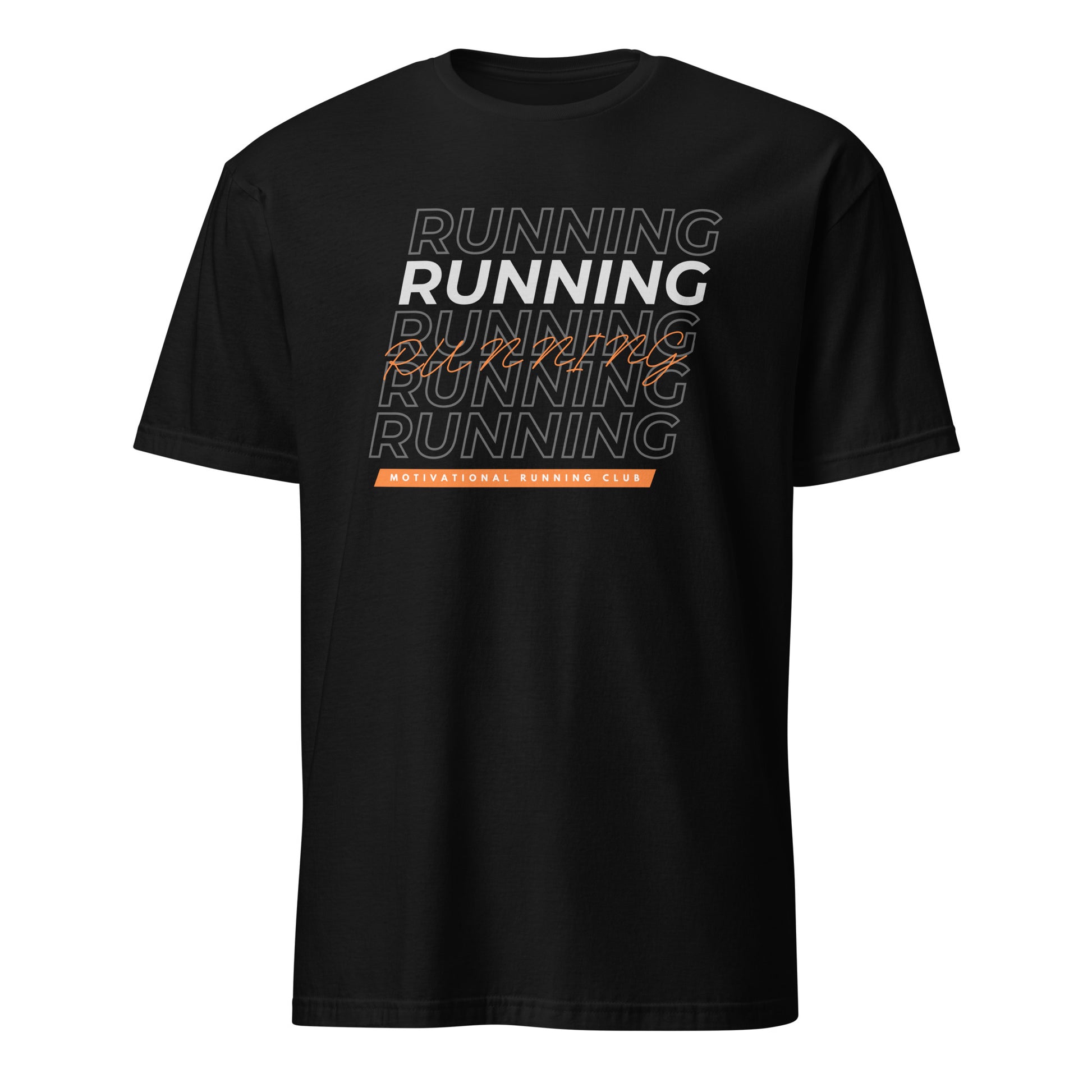 RUNNING T-SHIRT (ORANGE) - Motivational Running Club