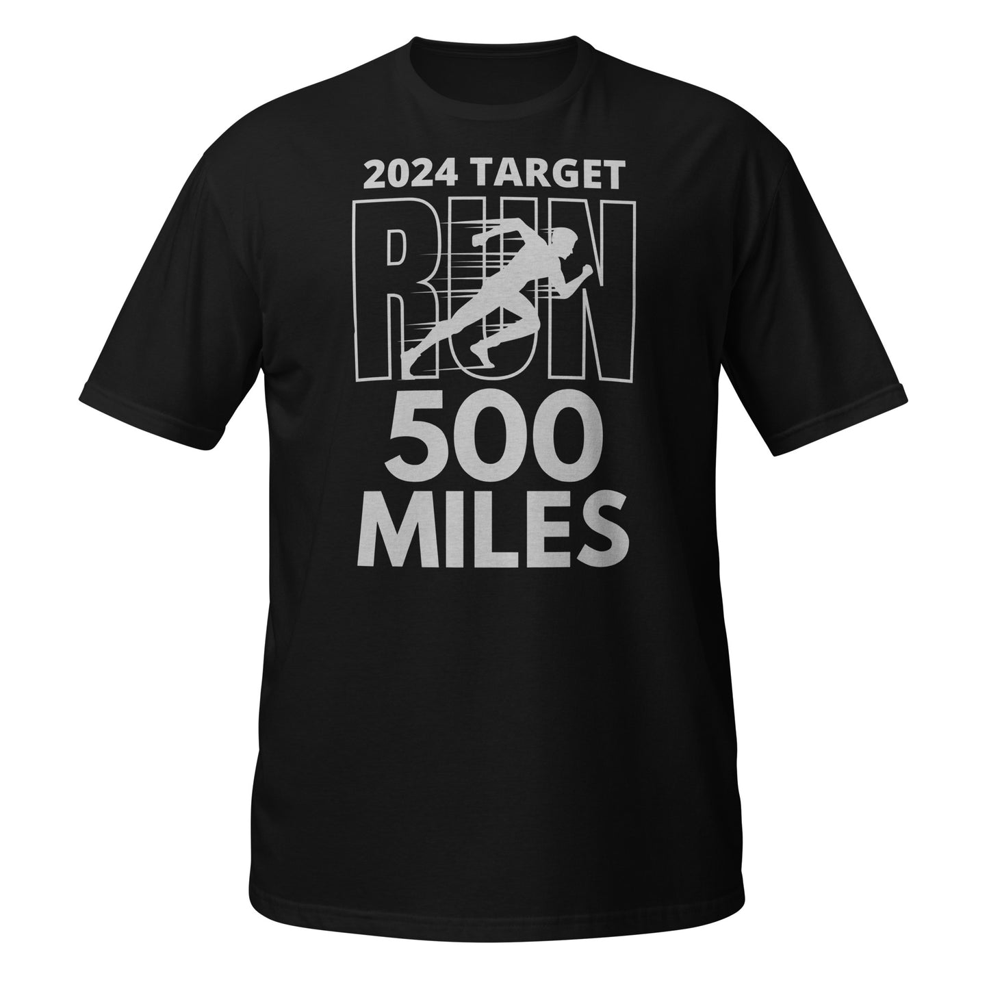 2024 TARGET RUN 500 MILES T-SHIRT - Motivational Running Club