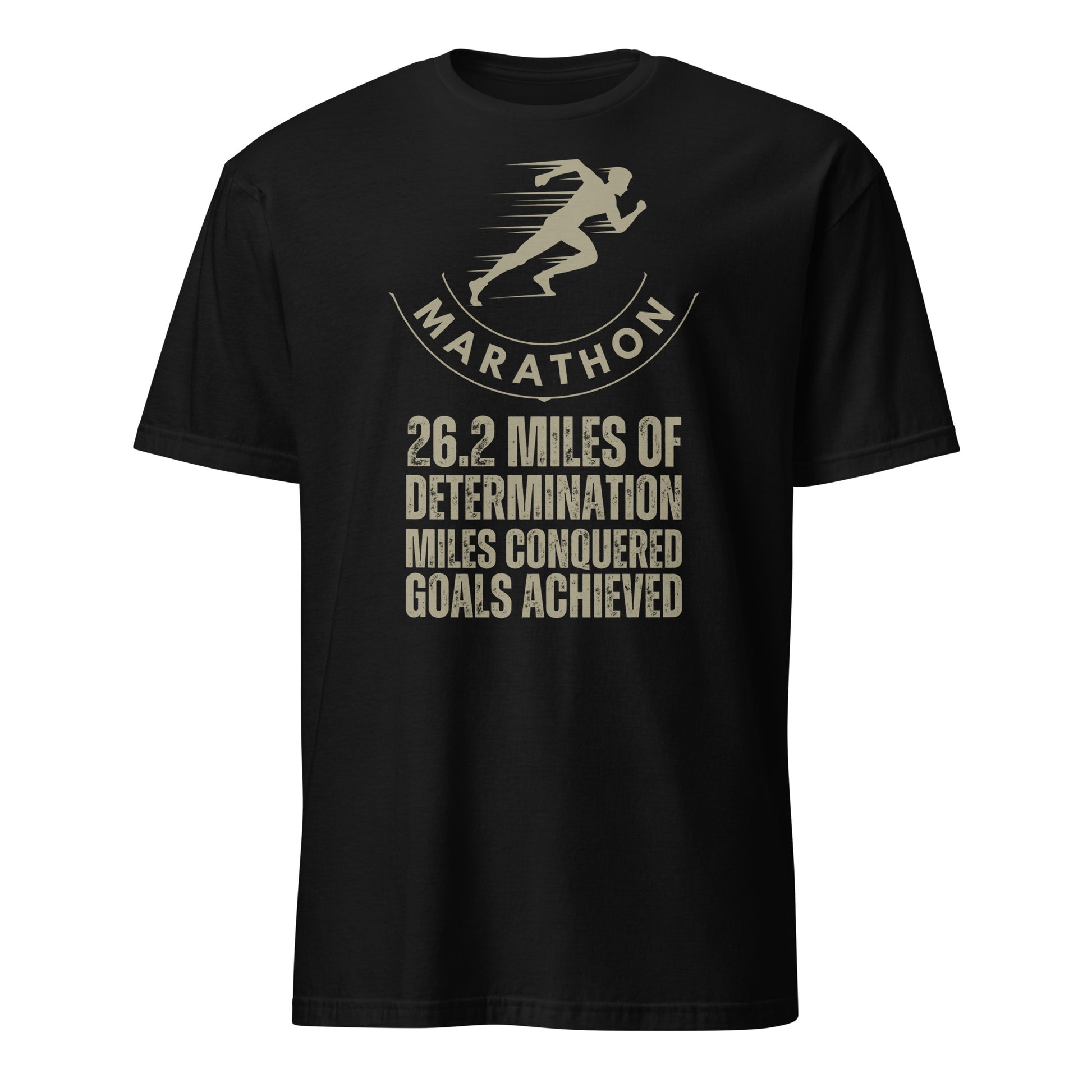 26.2 MILES OF DETERMINATION T-SHIRT - Motivational Running Club