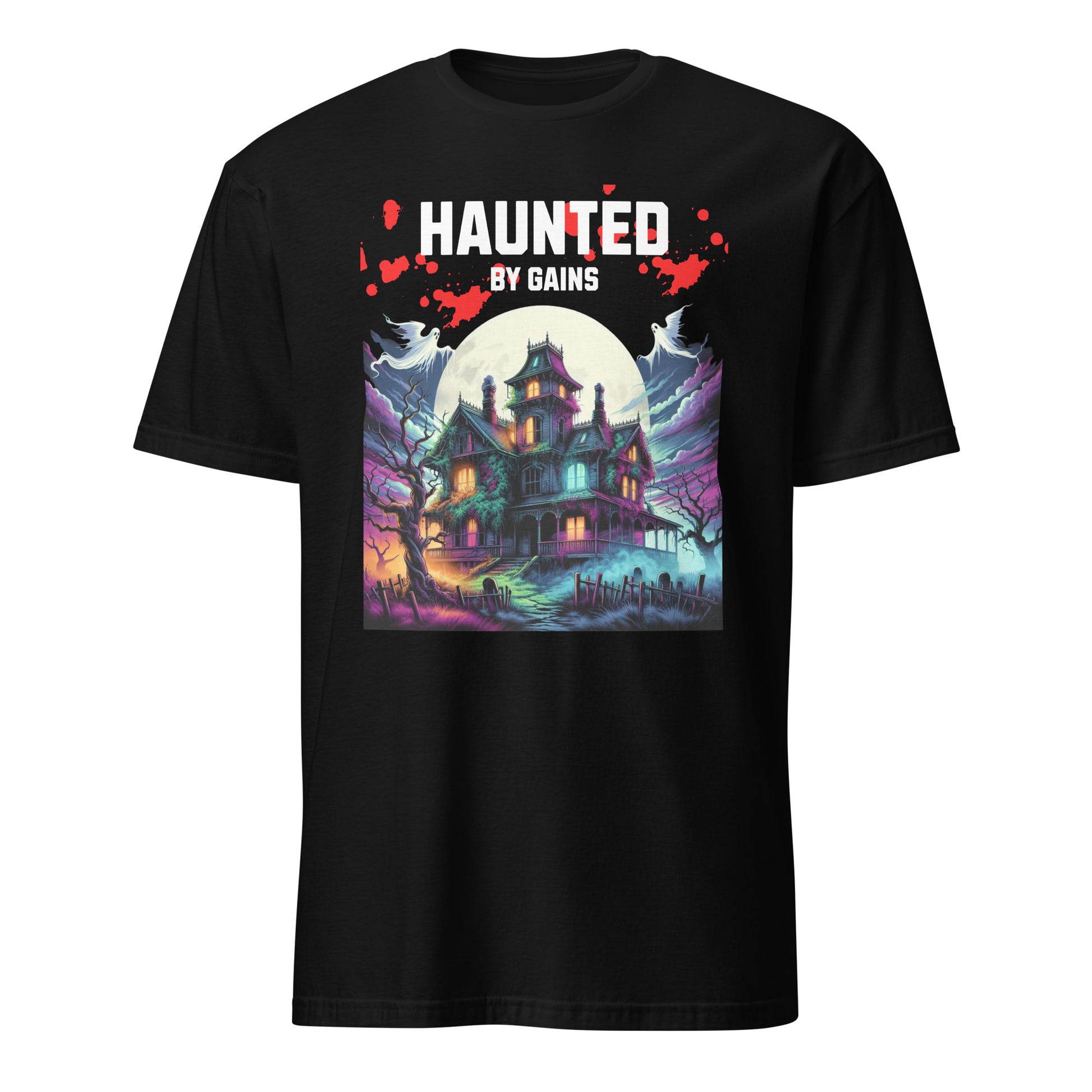 HAUNTED BY GAINS T-SHIRT - Motivational Running Club