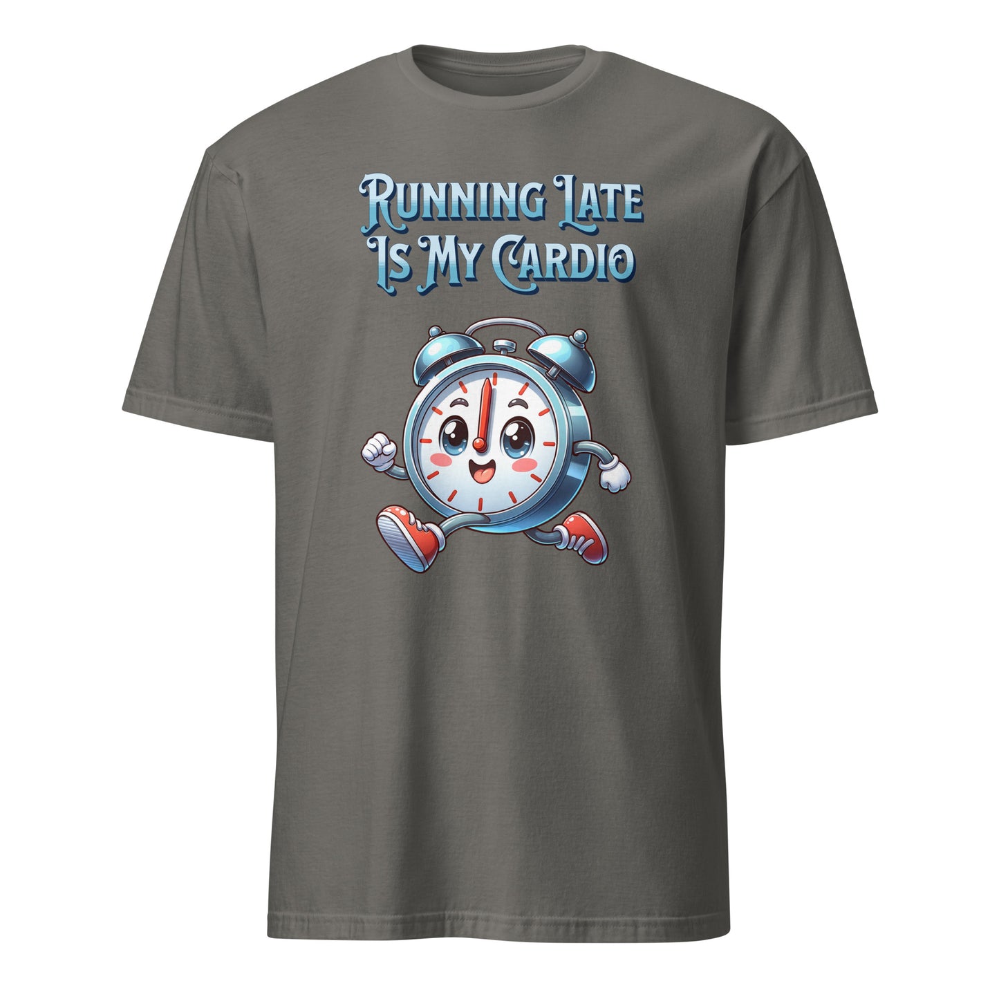 RUNNING LATE IS MY CARDIO T-SHIRT - Motivational Running Club