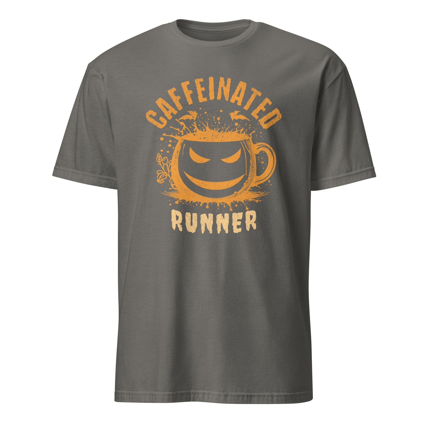 CAFFEINATED RUNNER HALLOWEEN T-SHIRT - Motivational Running Club