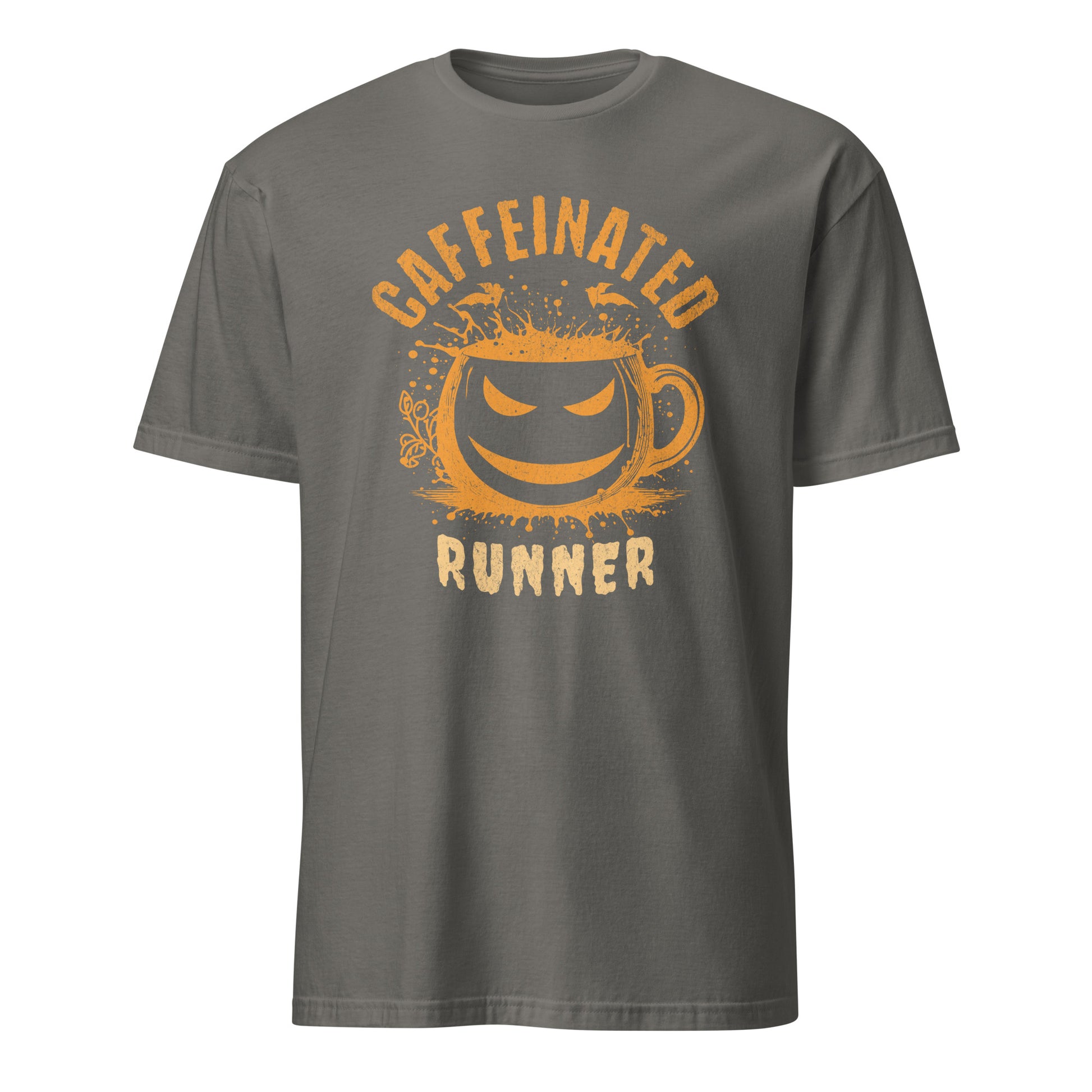 CAFFEINATED RUNNER HALLOWEEN T-SHIRT - Motivational Running Club