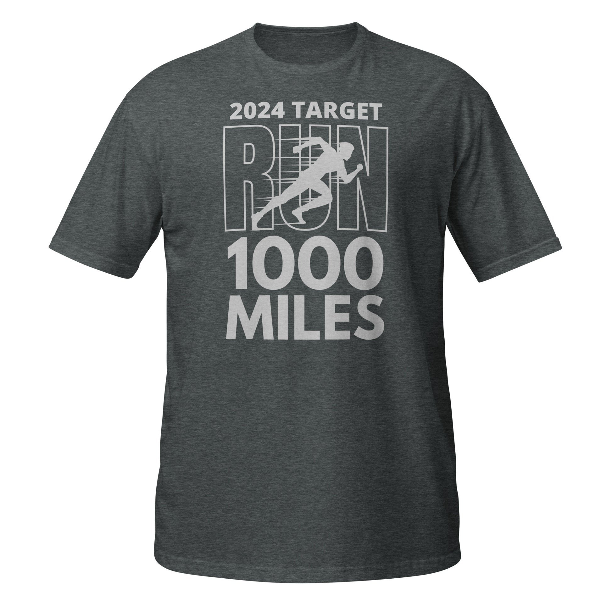 2024 TARGET RUN 1000 MILES T-SHIRT - Motivational Running Club