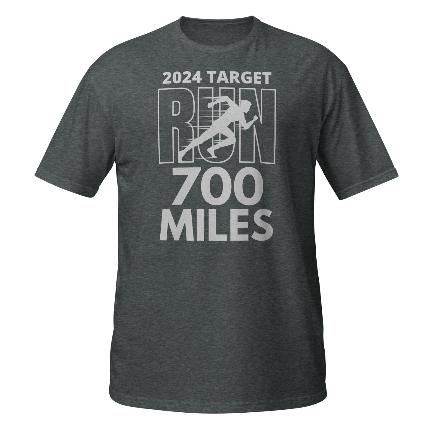 2024 TARGET RUN 700 MILES T-SHIRT - Motivational Running Club