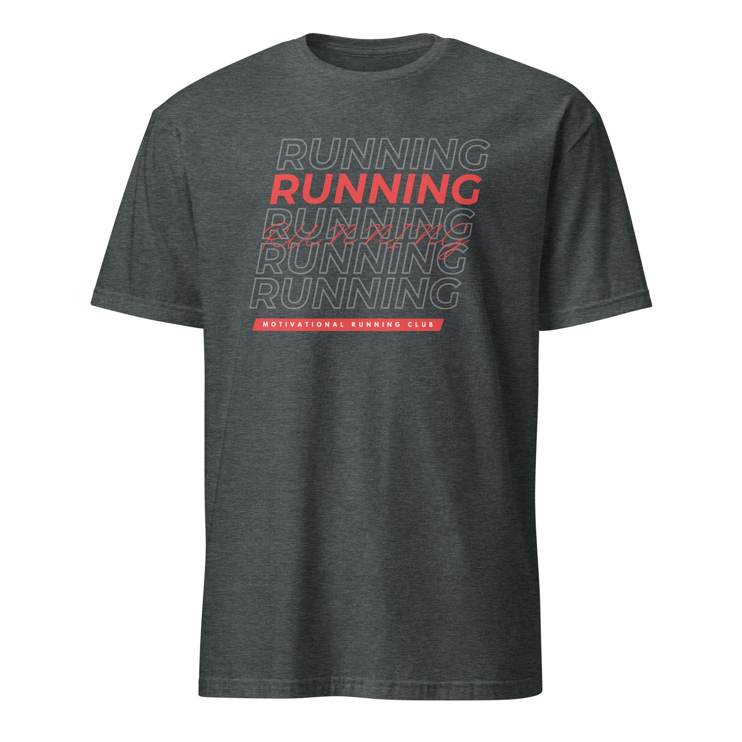 RUNNING T-SHIRT (RED) - Motivational Running Club