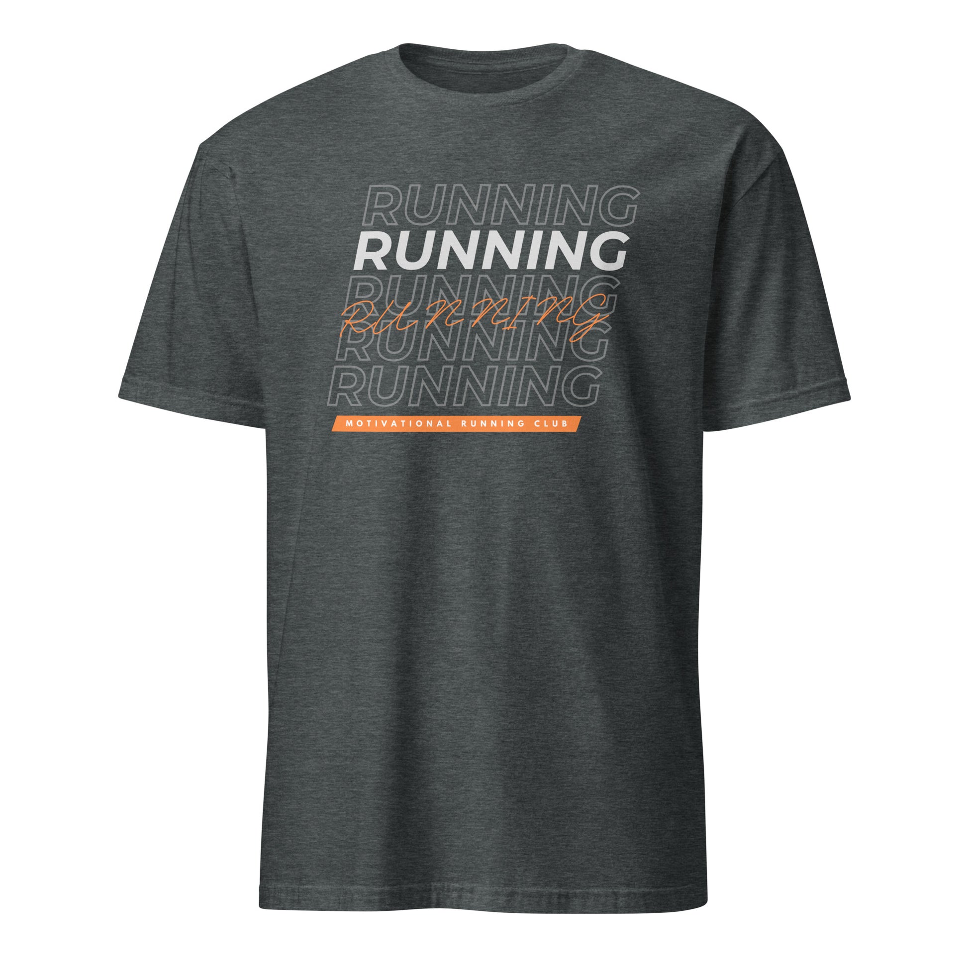 RUNNING T-SHIRT (ORANGE) - Motivational Running Club