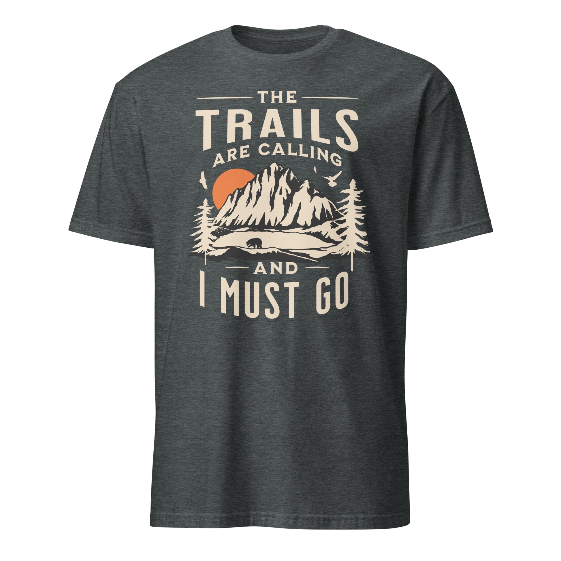 THE TRAILS ARE CALLING T-SHIRT - Motivational Running Club