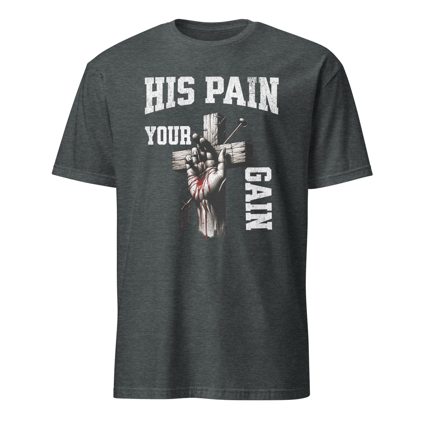 HIS PAIN YOUR GAIN T-SHIRT - Motivational Running Club