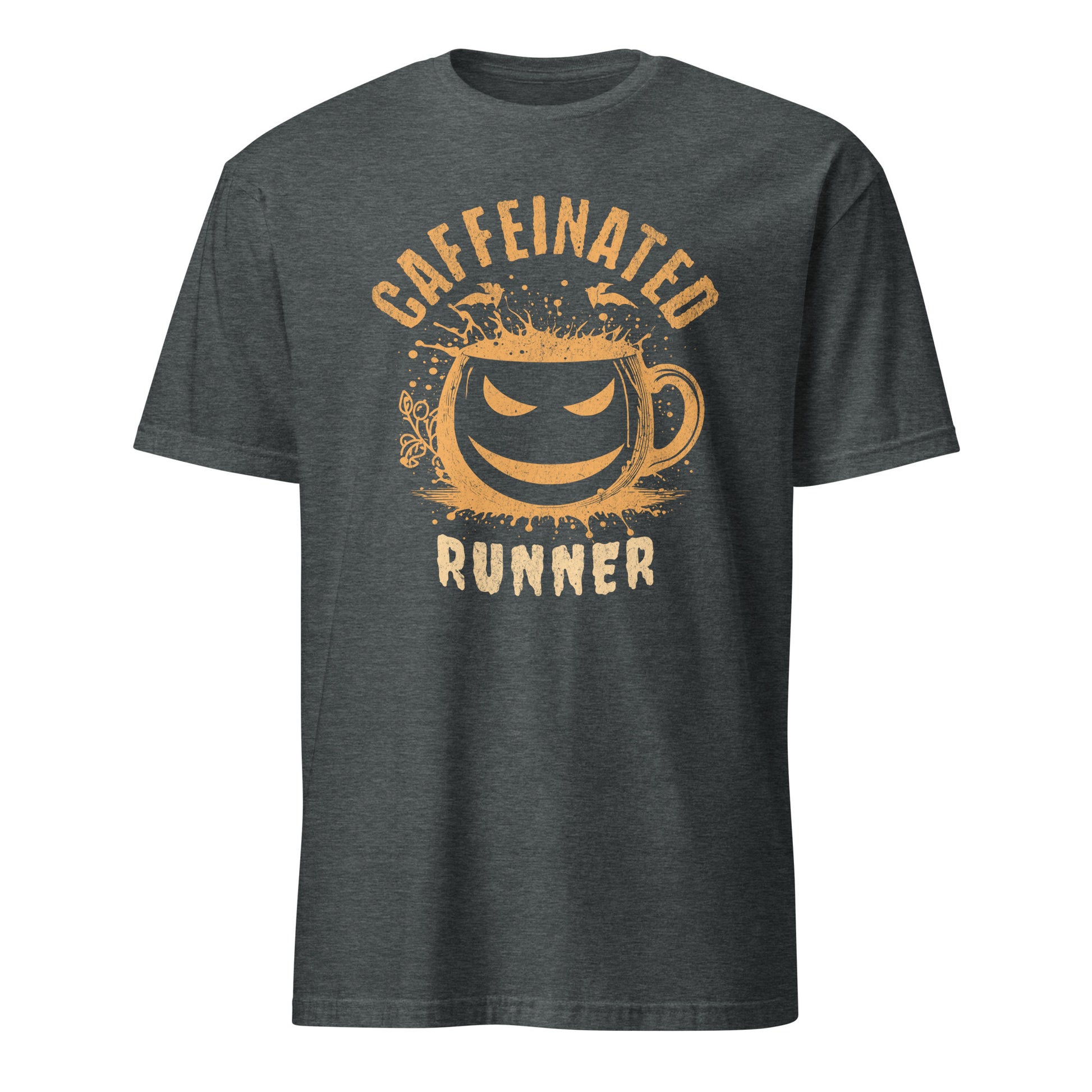 CAFFEINATED RUNNER HALLOWEEN T-SHIRT - Motivational Running Club