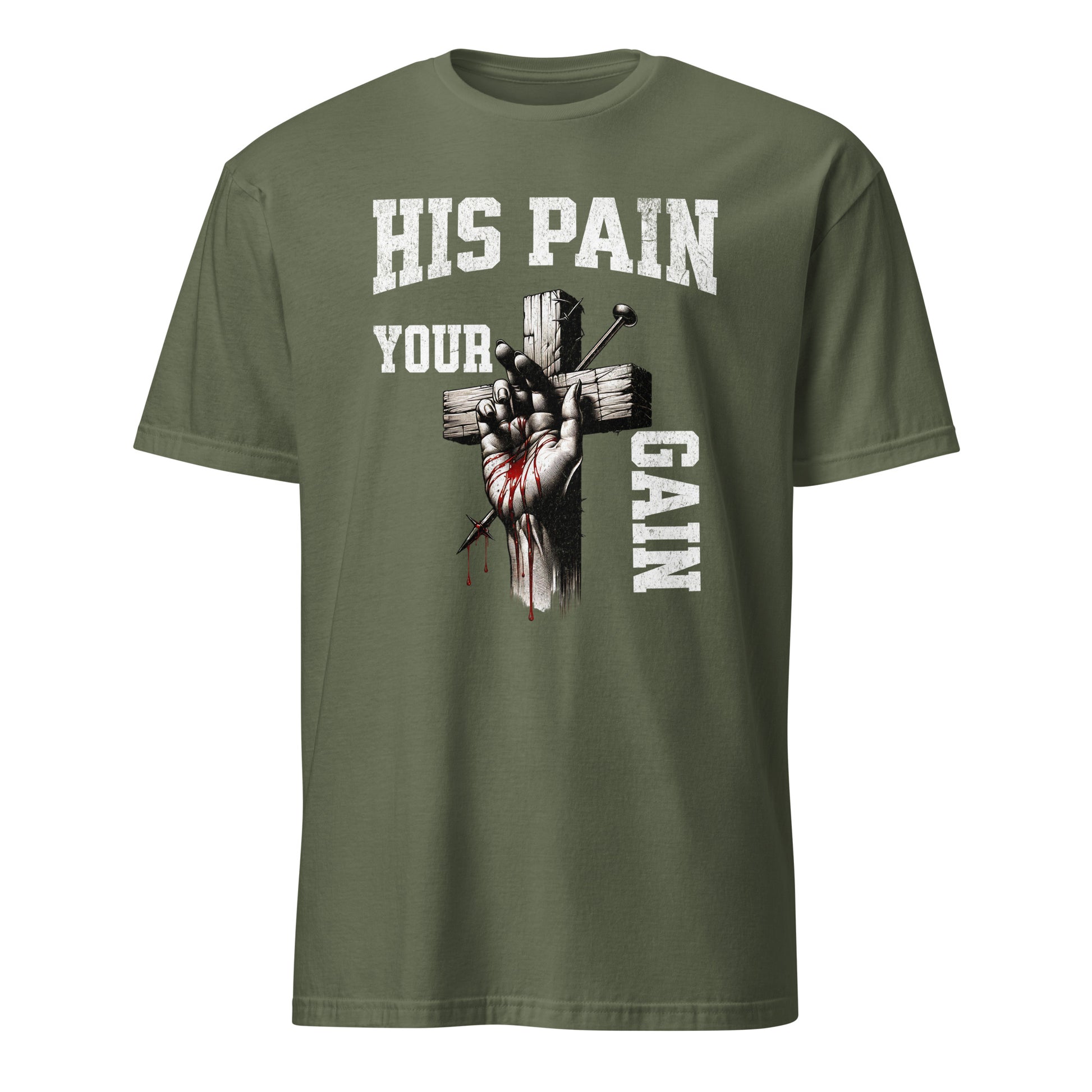 HIS PAIN YOUR GAIN T-SHIRT - Motivational Running Club