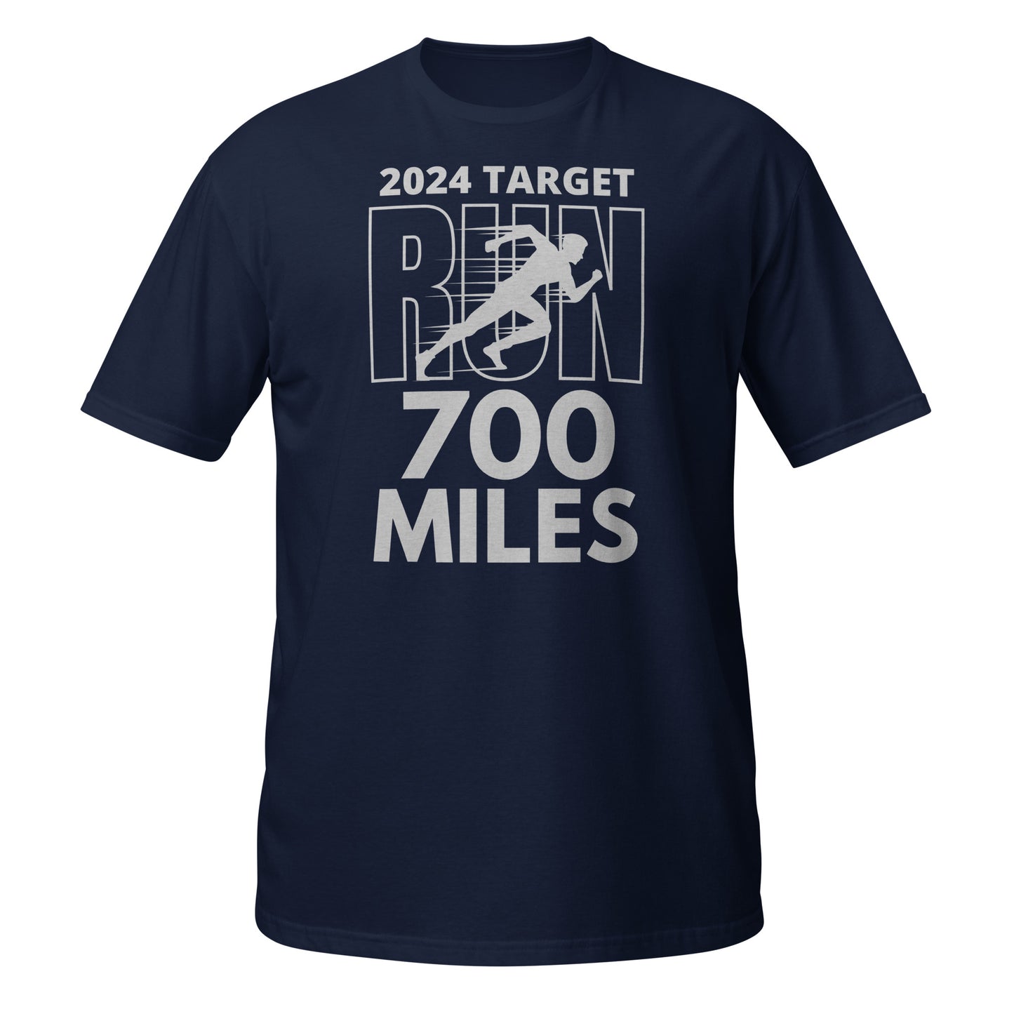 2024 TARGET RUN 700 MILES T-SHIRT - Motivational Running Club