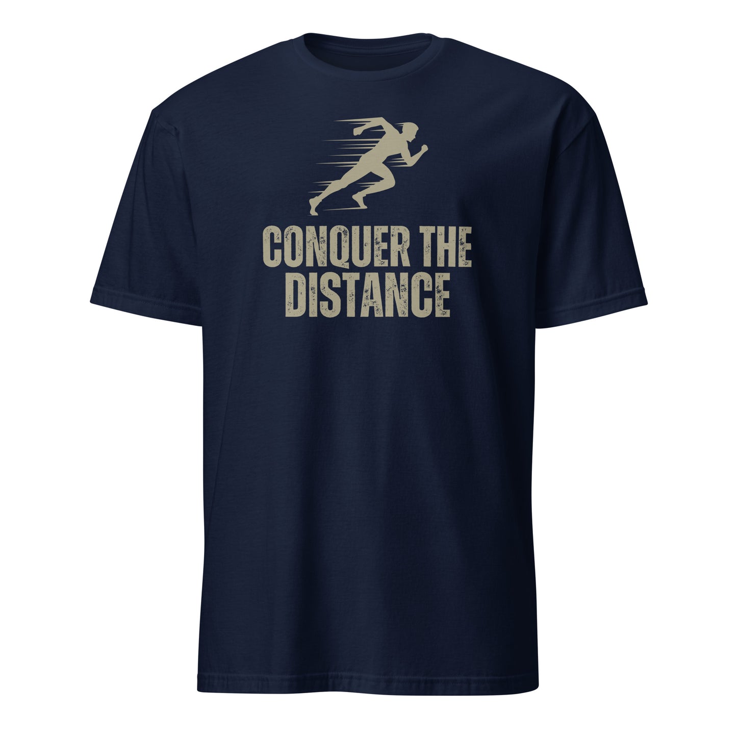 CONQUER THE DISTANCE T-SHIRT - Motivational Running Club