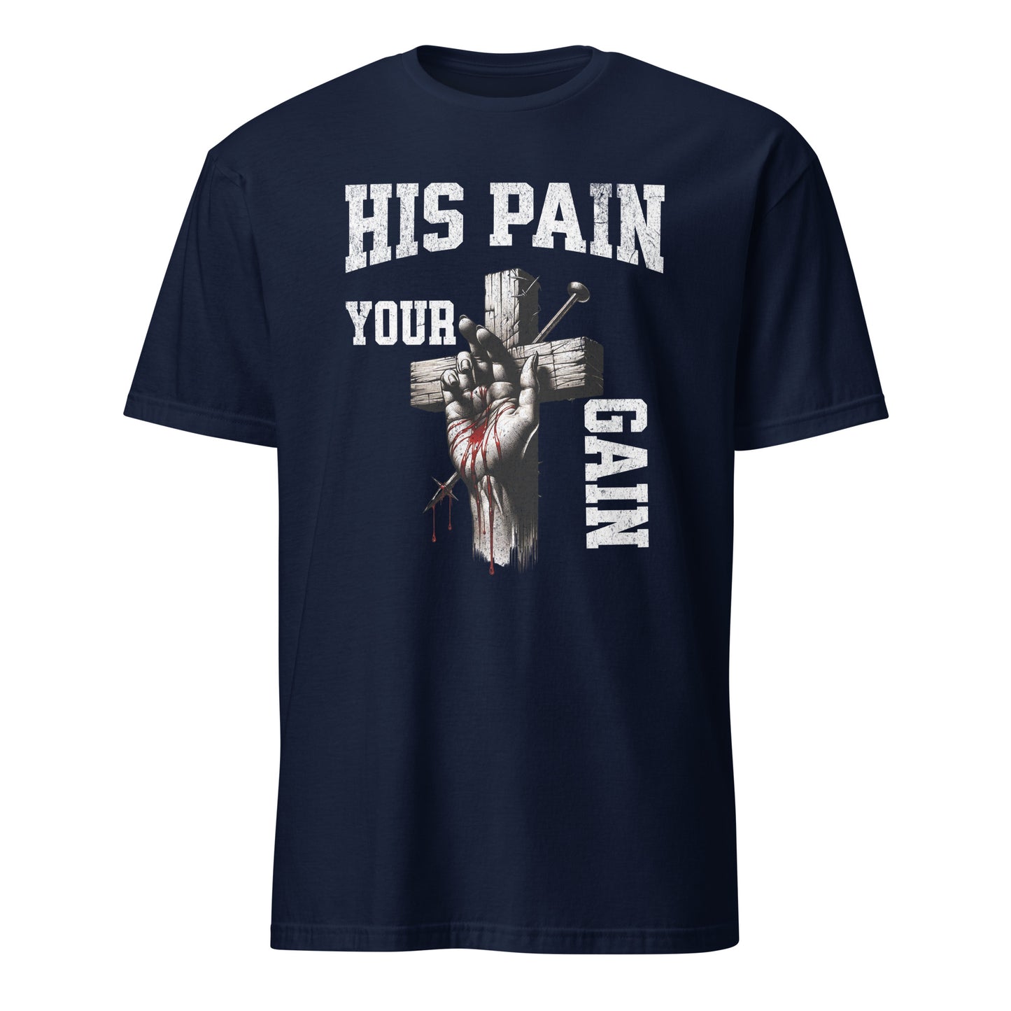 HIS PAIN YOUR GAIN T-SHIRT - Motivational Running Club