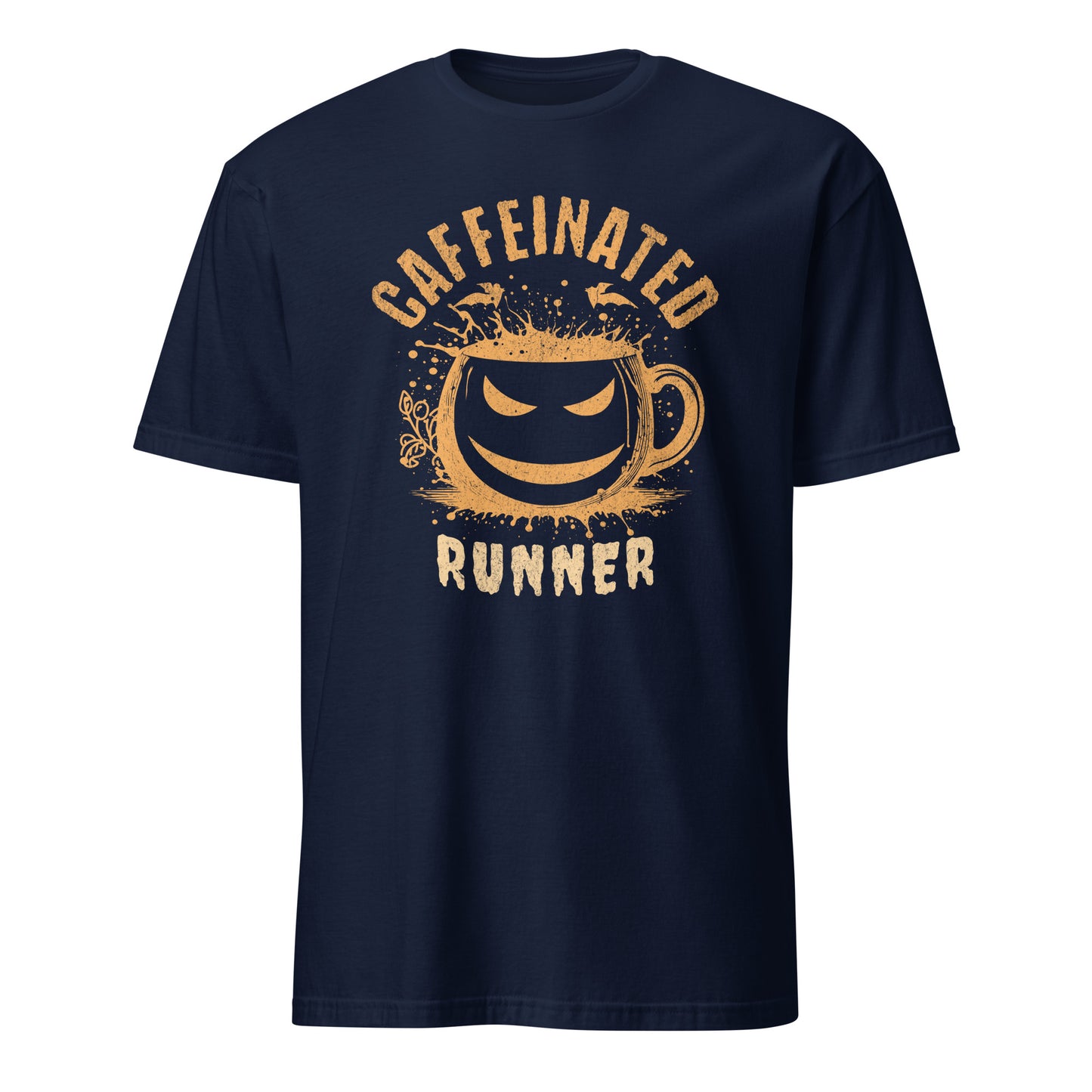 CAFFEINATED RUNNER HALLOWEEN T-SHIRT - Motivational Running Club