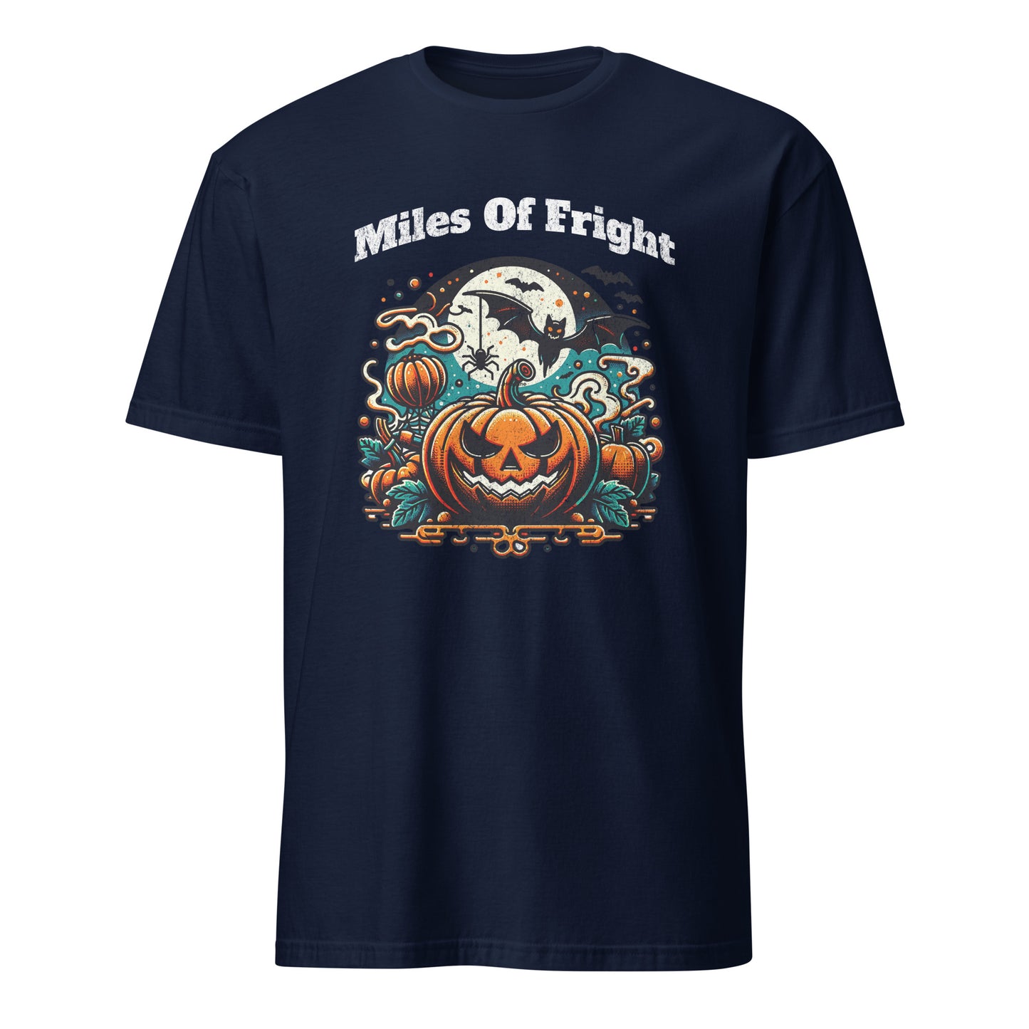 MILES OF FRIGHT T-SHIRT - Motivational Running Club