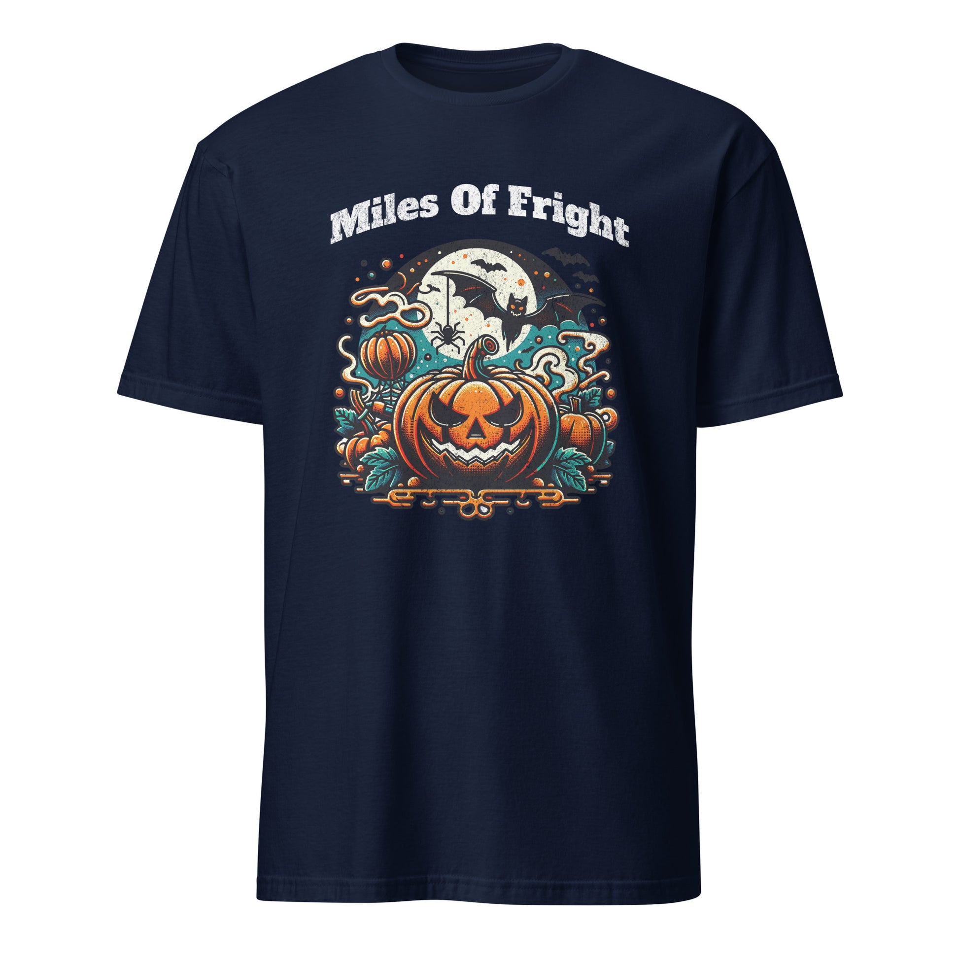 MILES OF FRIGHT T-SHIRT - Motivational Running Club