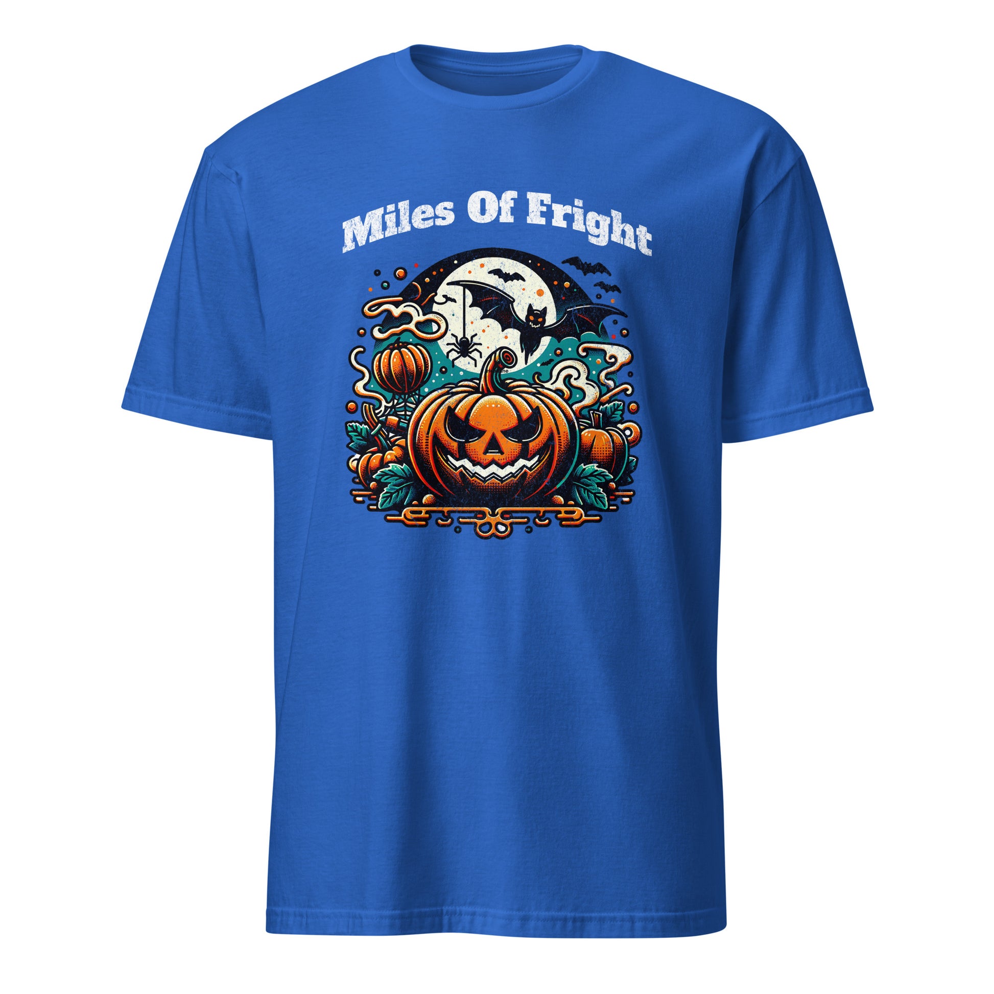 MILES OF FRIGHT T-SHIRT - Motivational Running Club