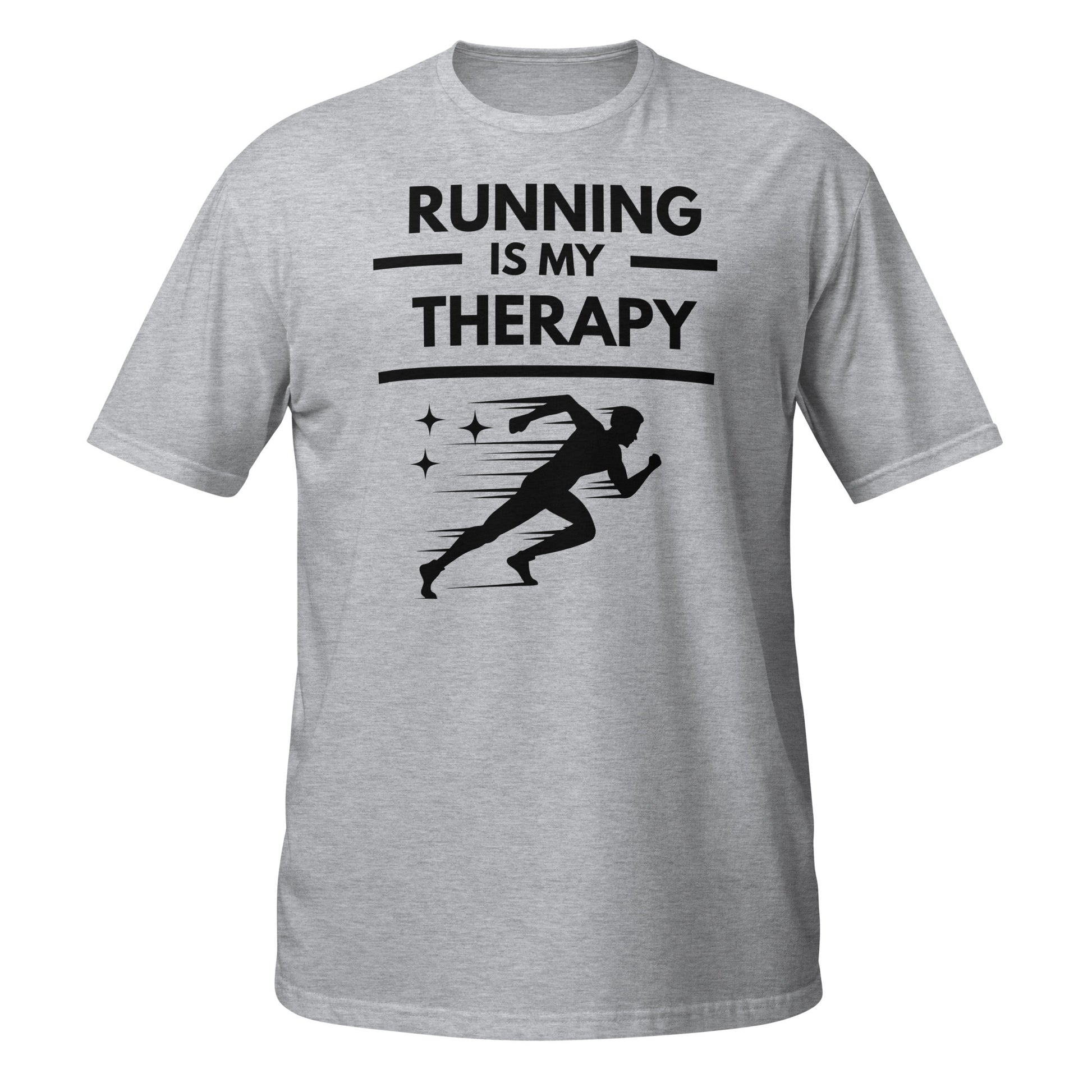 RUNNING IS MY THERAPY T-SHIRT - Motivational Running Club