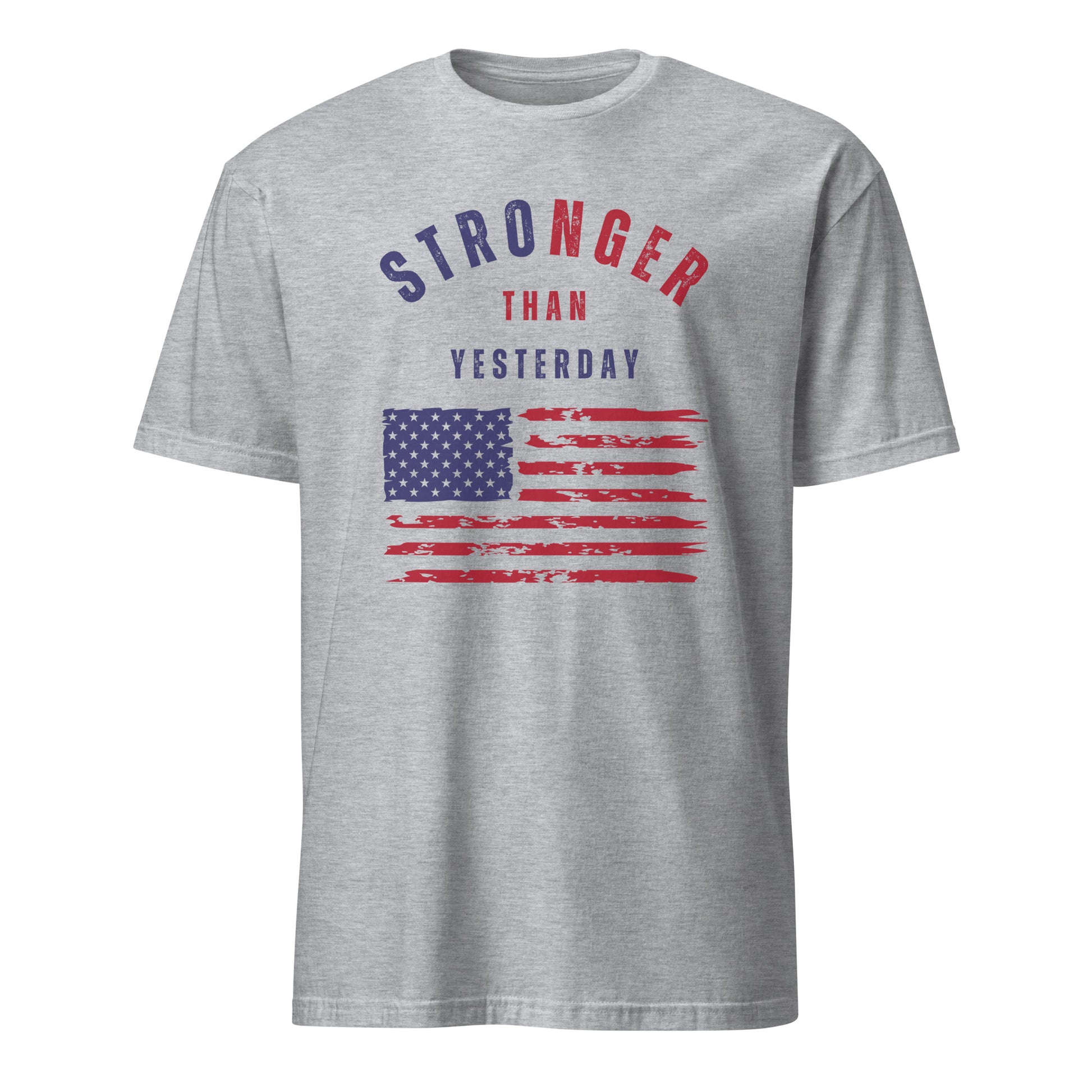 STRONGER THAN YESTERDAY T-SHIRT - Motivational Running Club