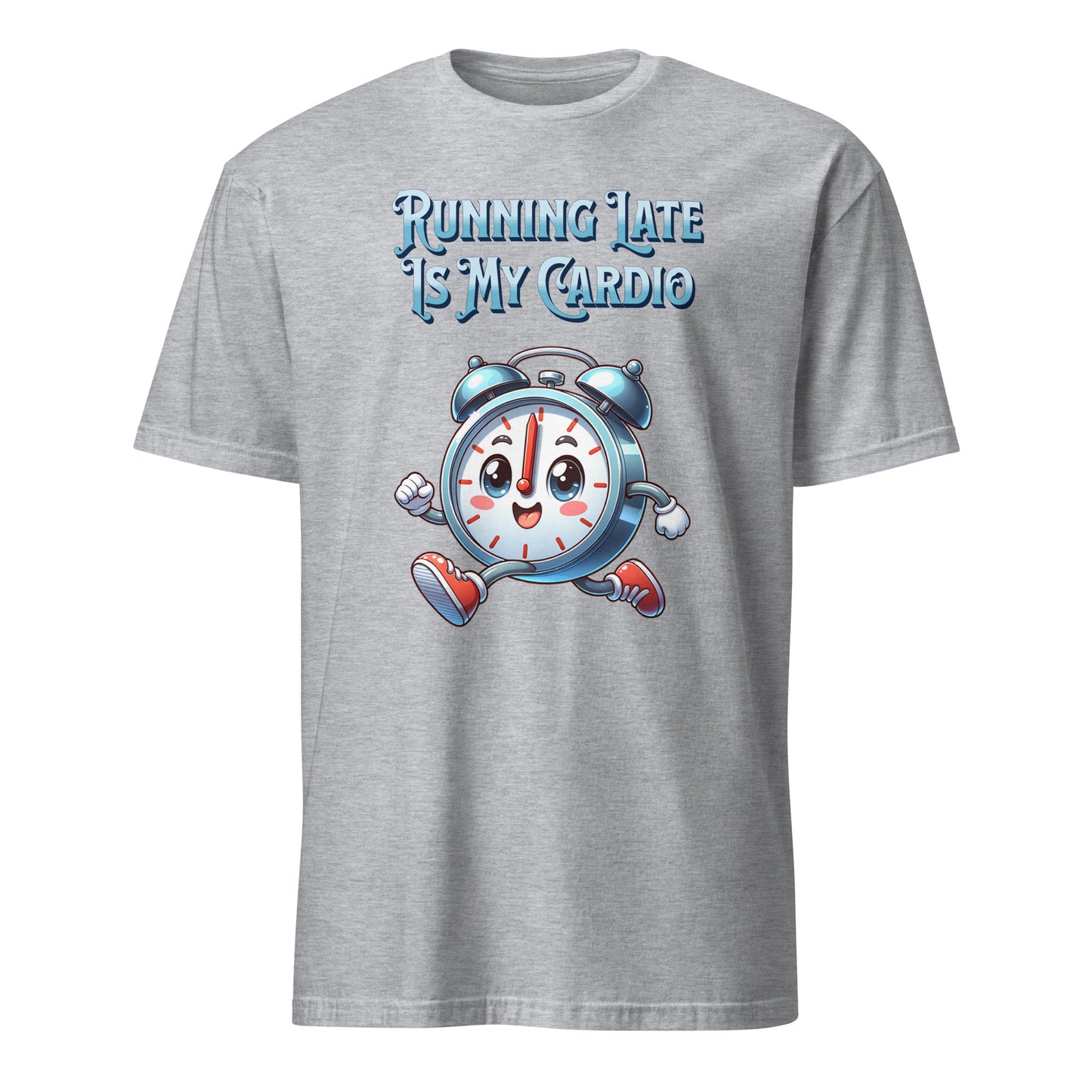 RUNNING LATE IS MY CARDIO T-SHIRT - Motivational Running Club