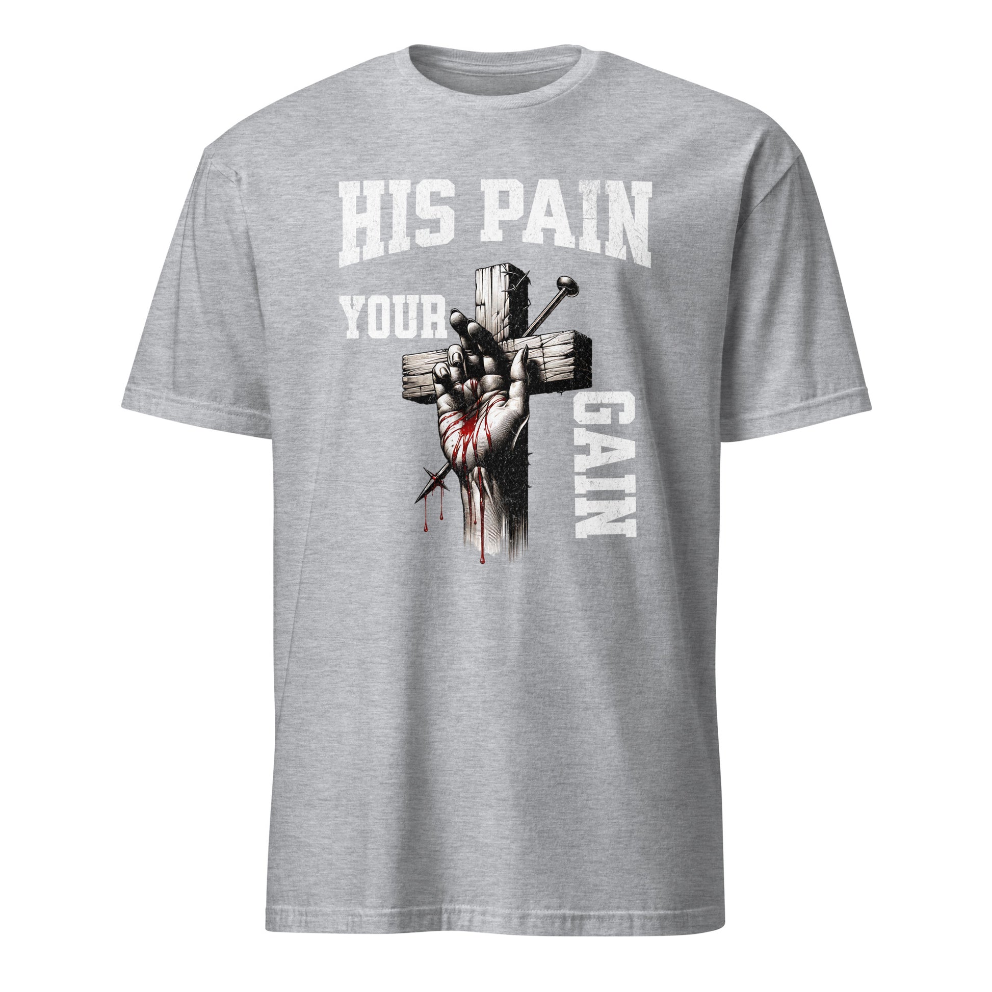 HIS PAIN YOUR GAIN T-SHIRT - Motivational Running Club