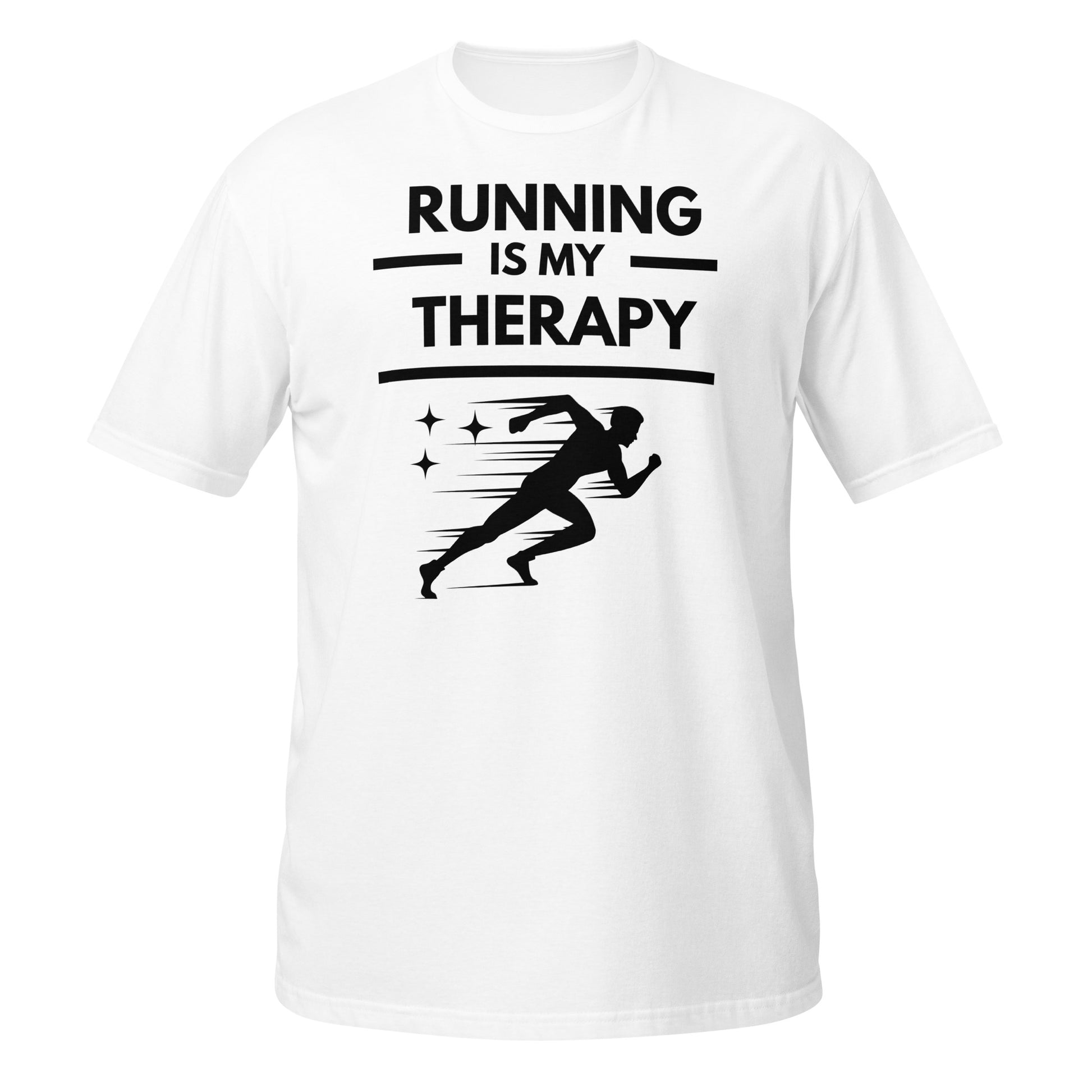 RUNNING IS MY THERAPY T-SHIRT - Motivational Running Club