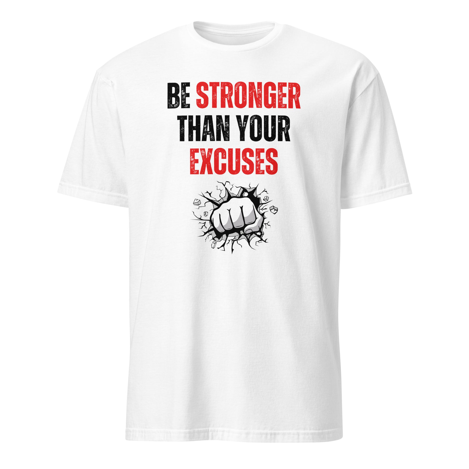 STRONGER THAN EXCUSES T-SHIRT - Motivational Running Club