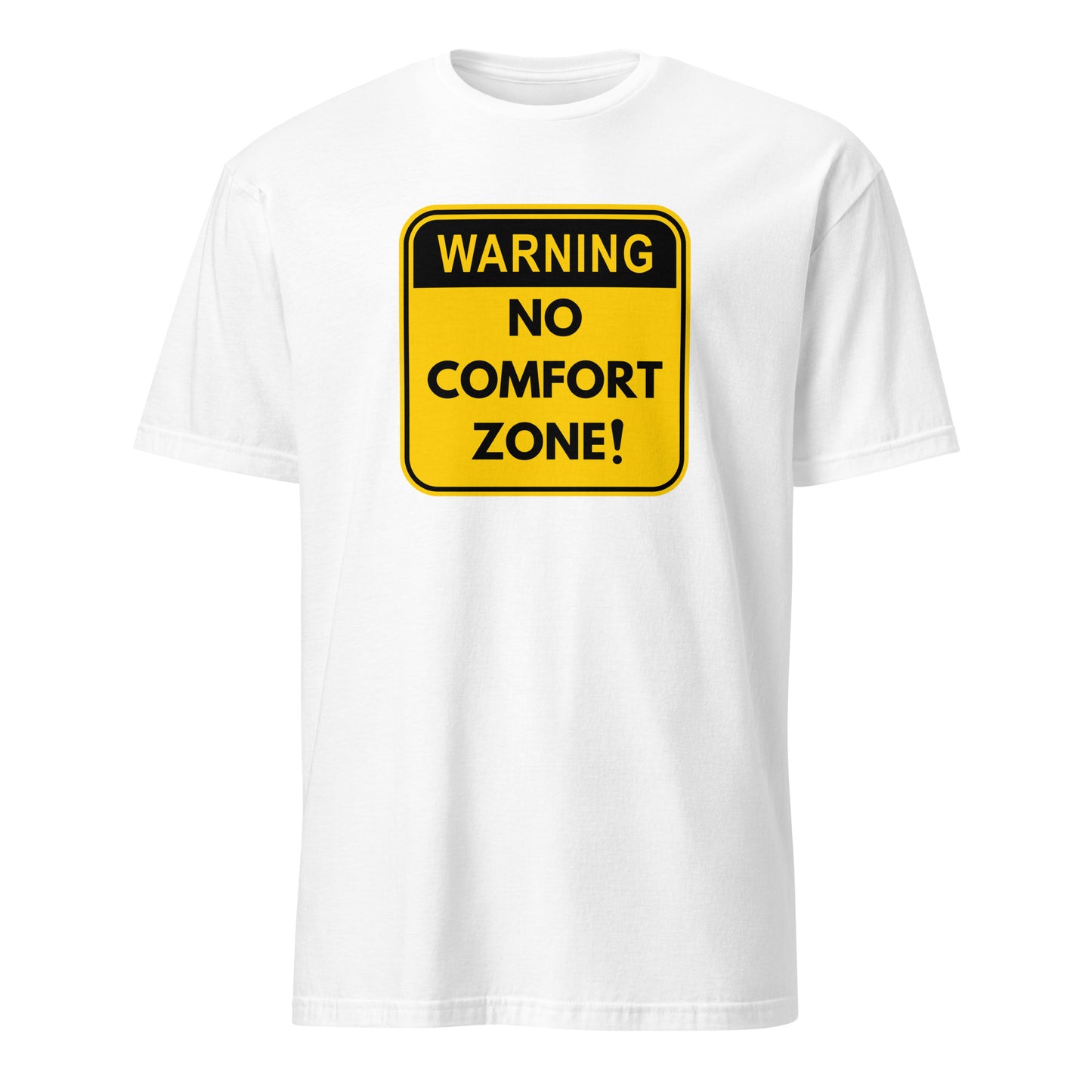 NO COMFORT ZONE T-SHIRT - Motivational Running Club