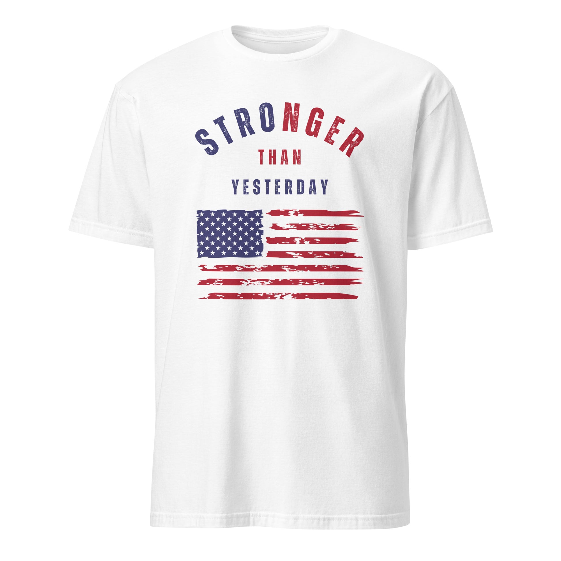 STRONGER THAN YESTERDAY T-SHIRT - Motivational Running Club