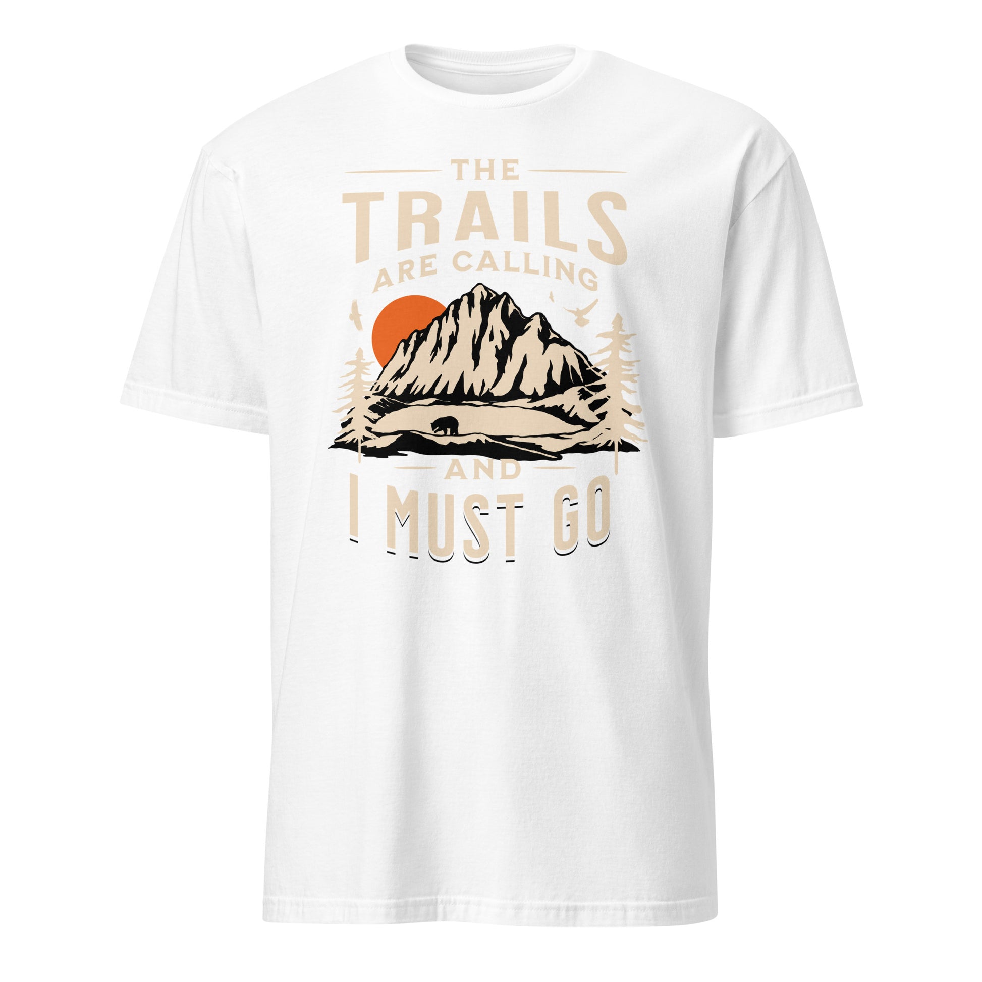 THE TRAILS ARE CALLING T-SHIRT - Motivational Running Club