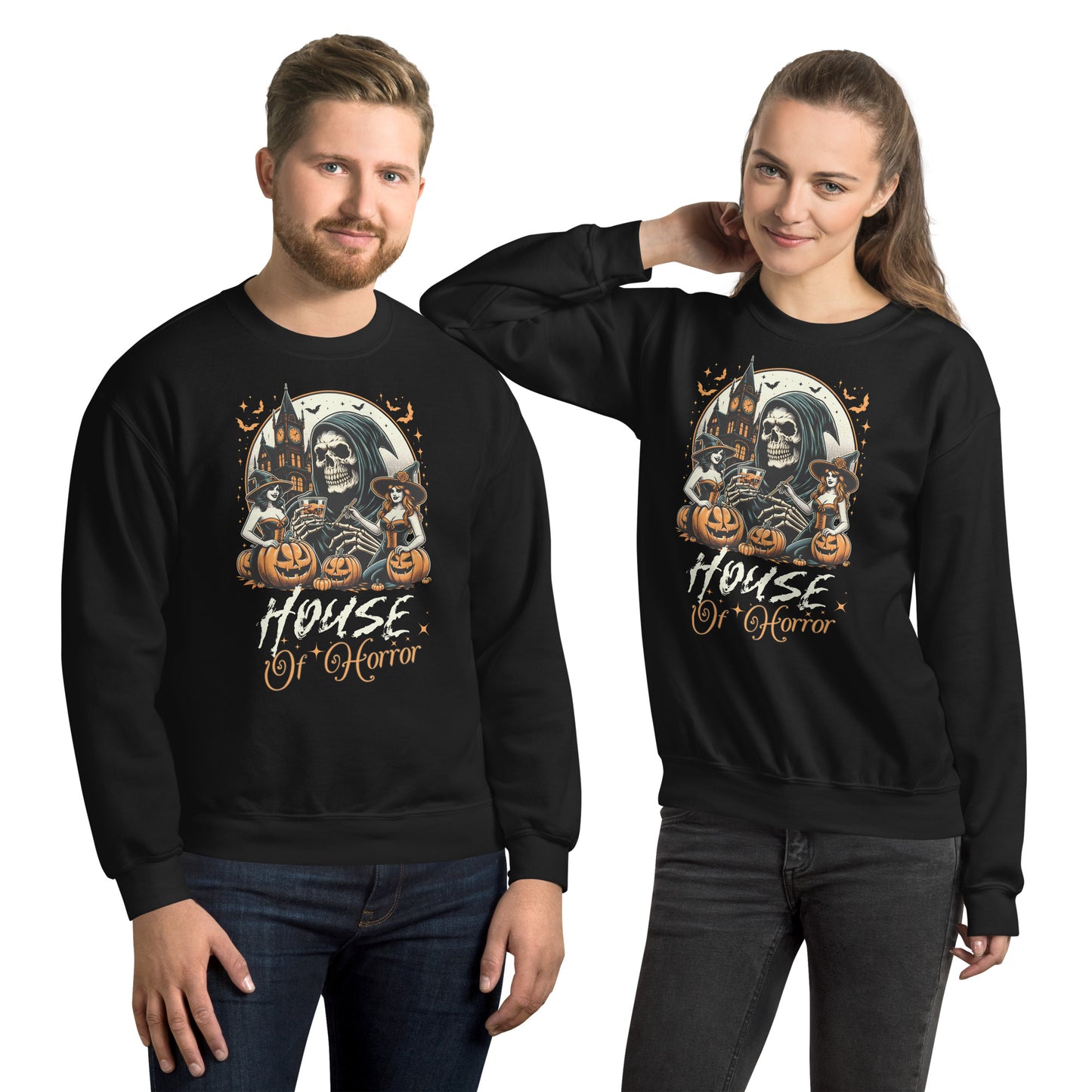 HOUSE OF HORROR - SWEATSHIRT - Motivational Running Club