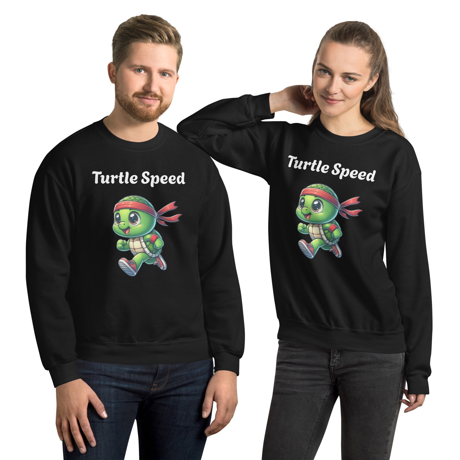 TURTLE SPEED SWEATSHIRT - Motivational Running Club