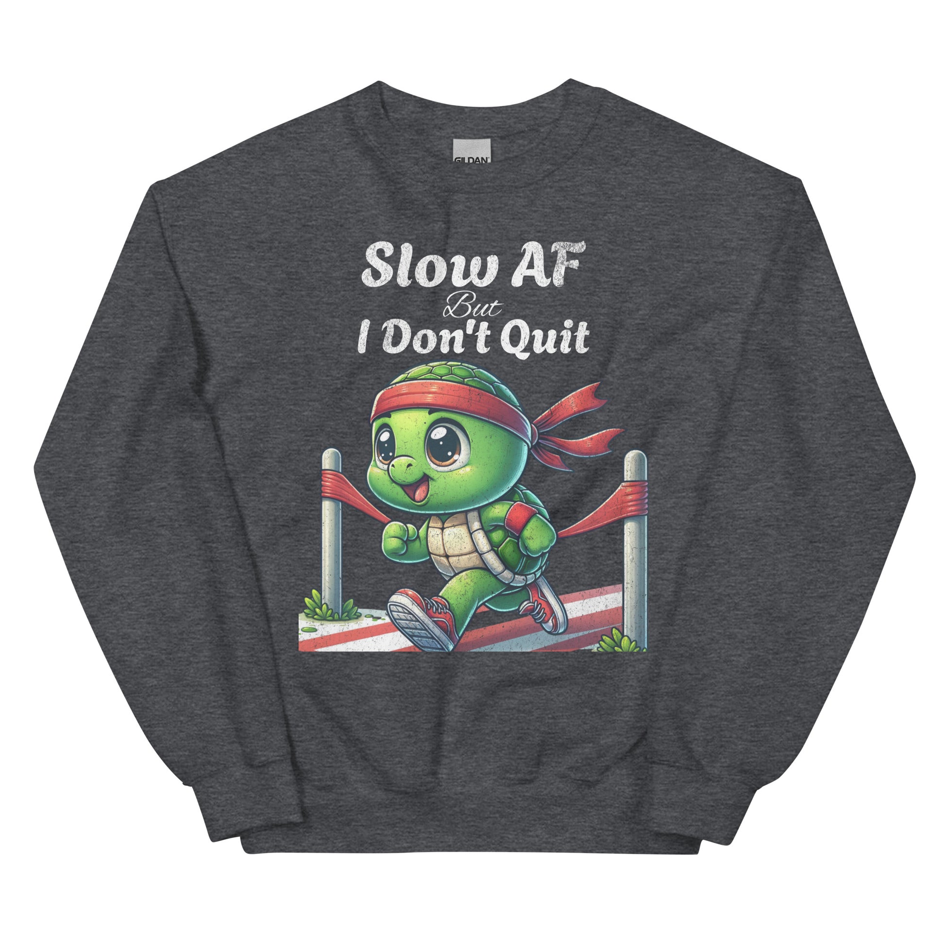 SLOW AF SWEATSHIRT - Motivational Running Club