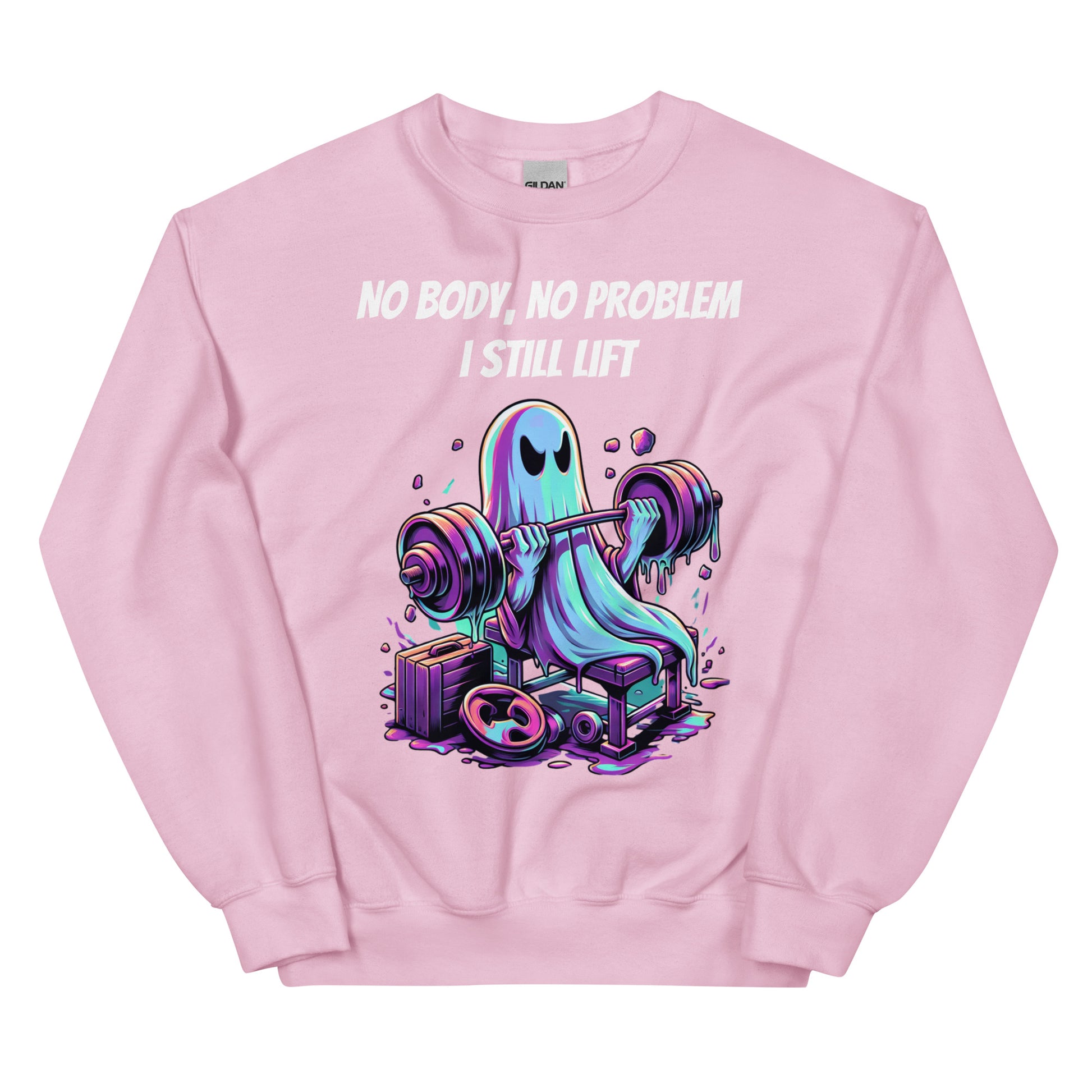 NO BODY, NO PROBLEM - SWEATSHIRT - Motivational Running Club