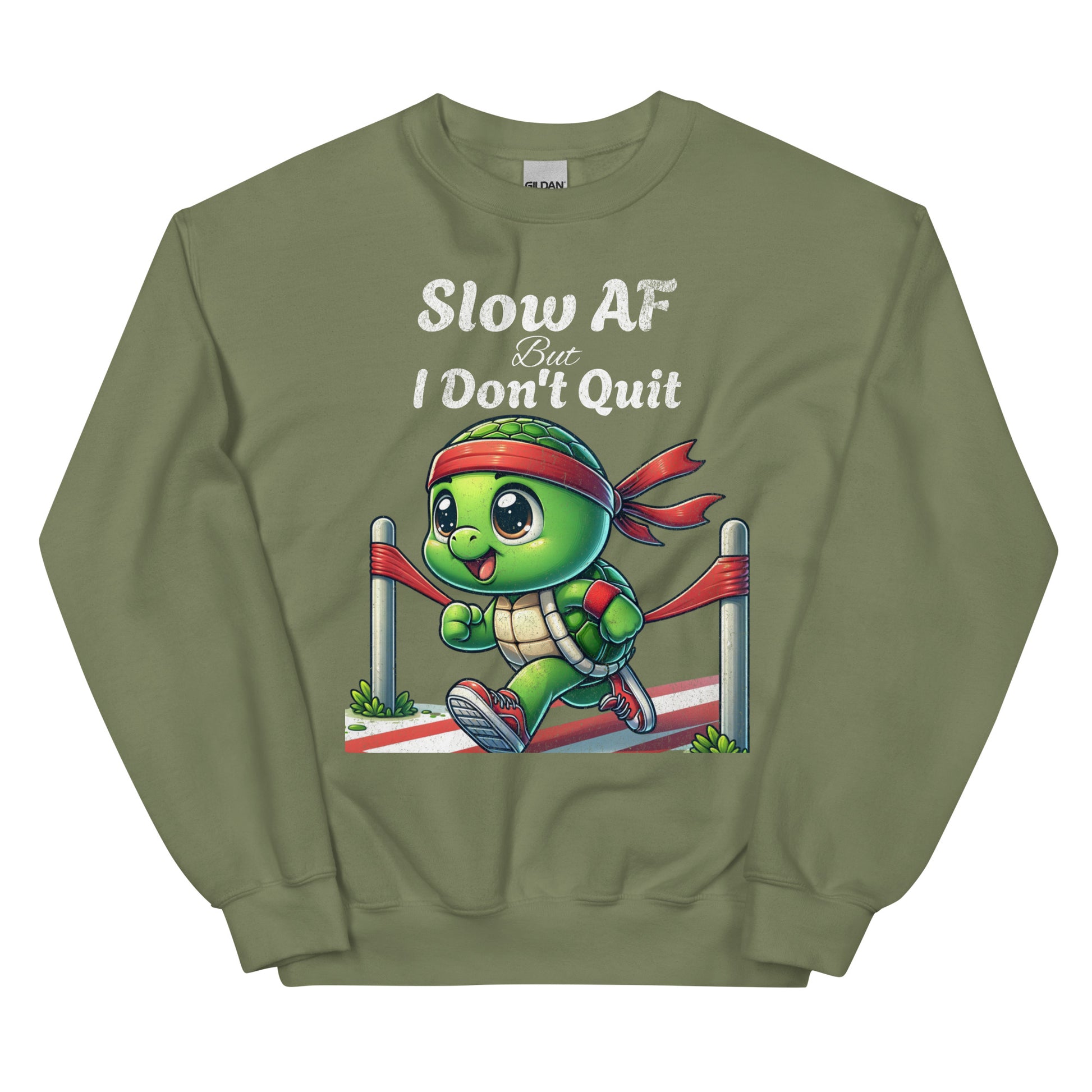 SLOW AF SWEATSHIRT - Motivational Running Club