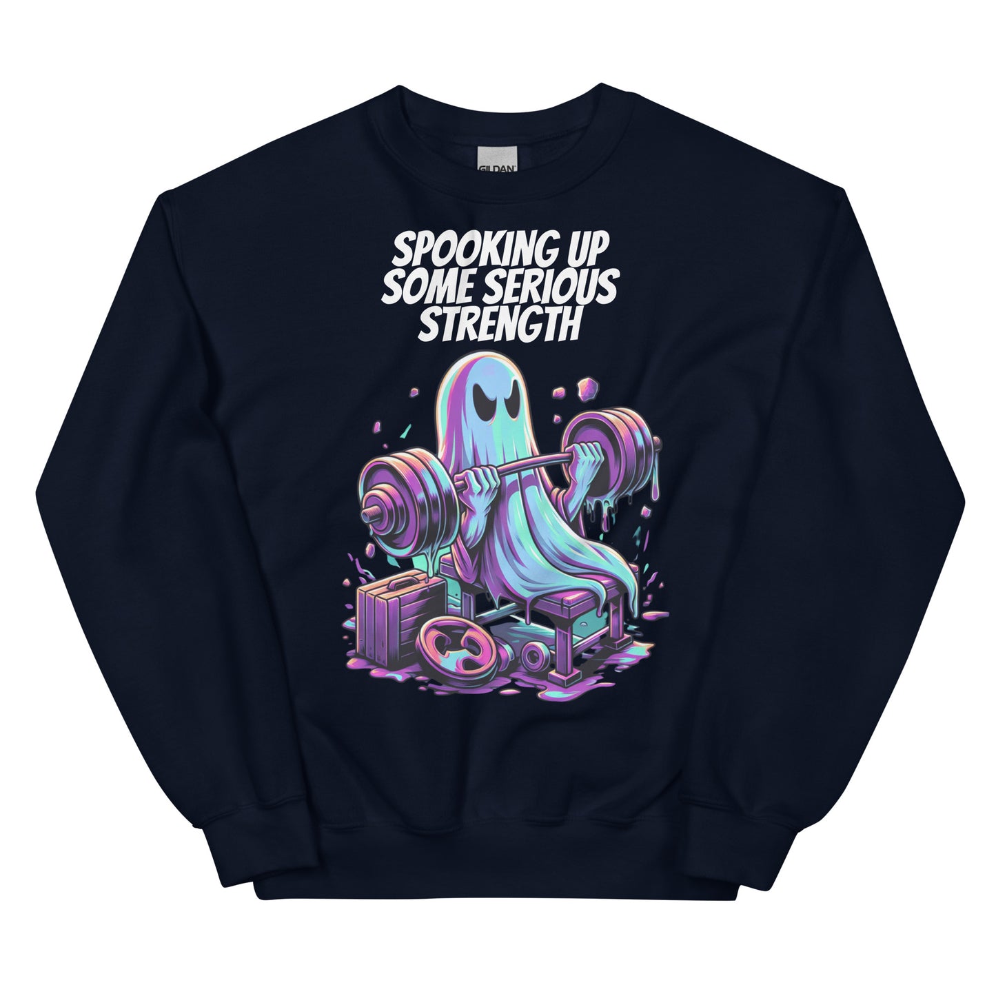 SPOOKING STRENGTH - SWEATSHIRT - Motivational Running Club