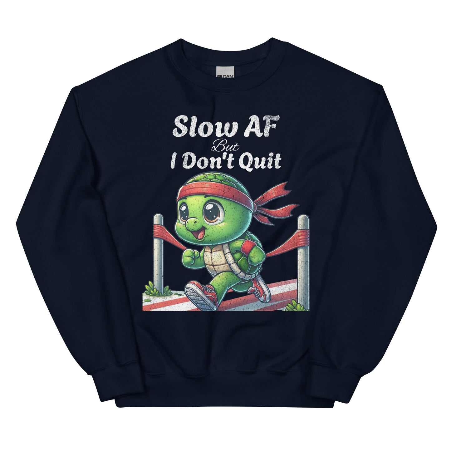 SLOW AF SWEATSHIRT - Motivational Running Club