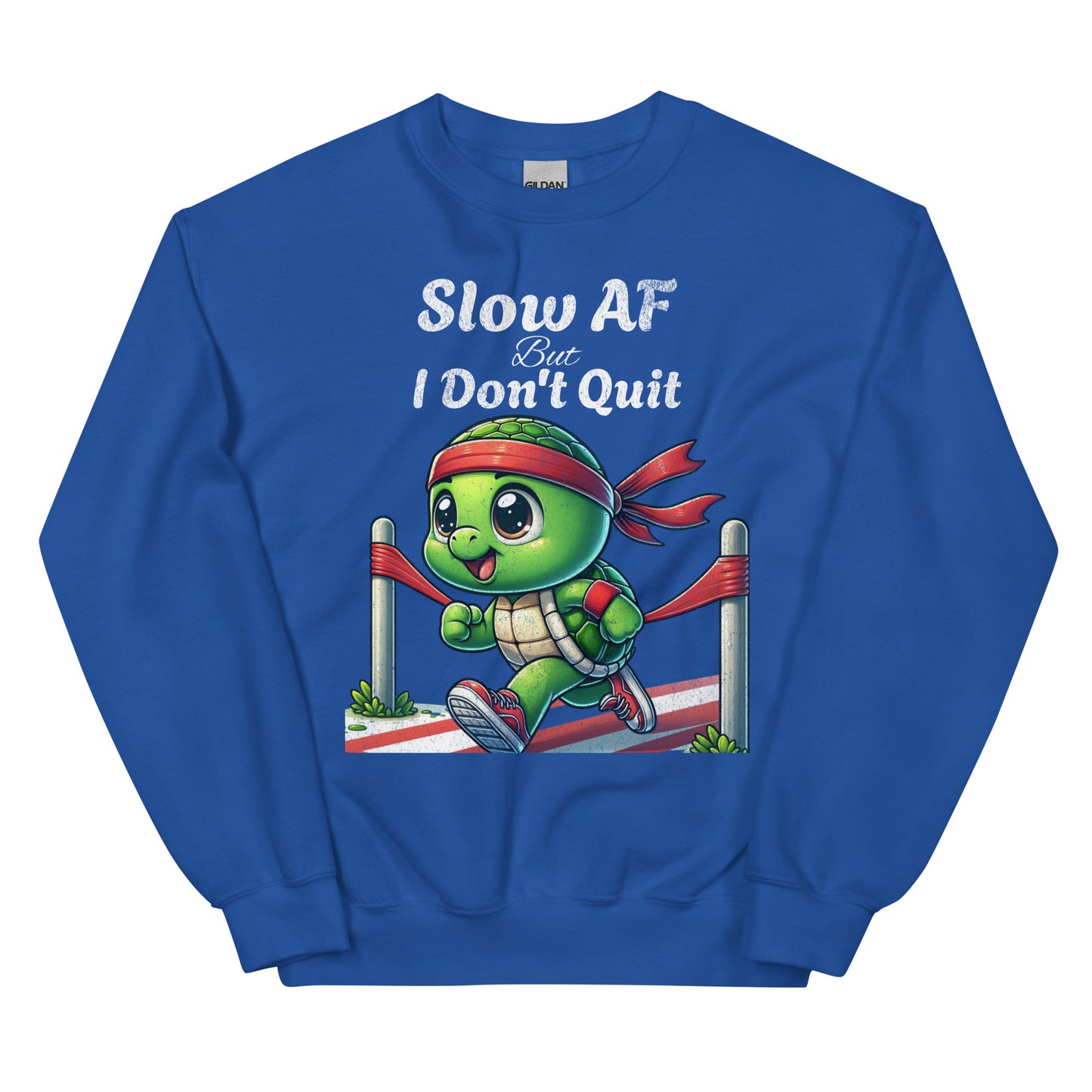 SLOW AF SWEATSHIRT - Motivational Running Club