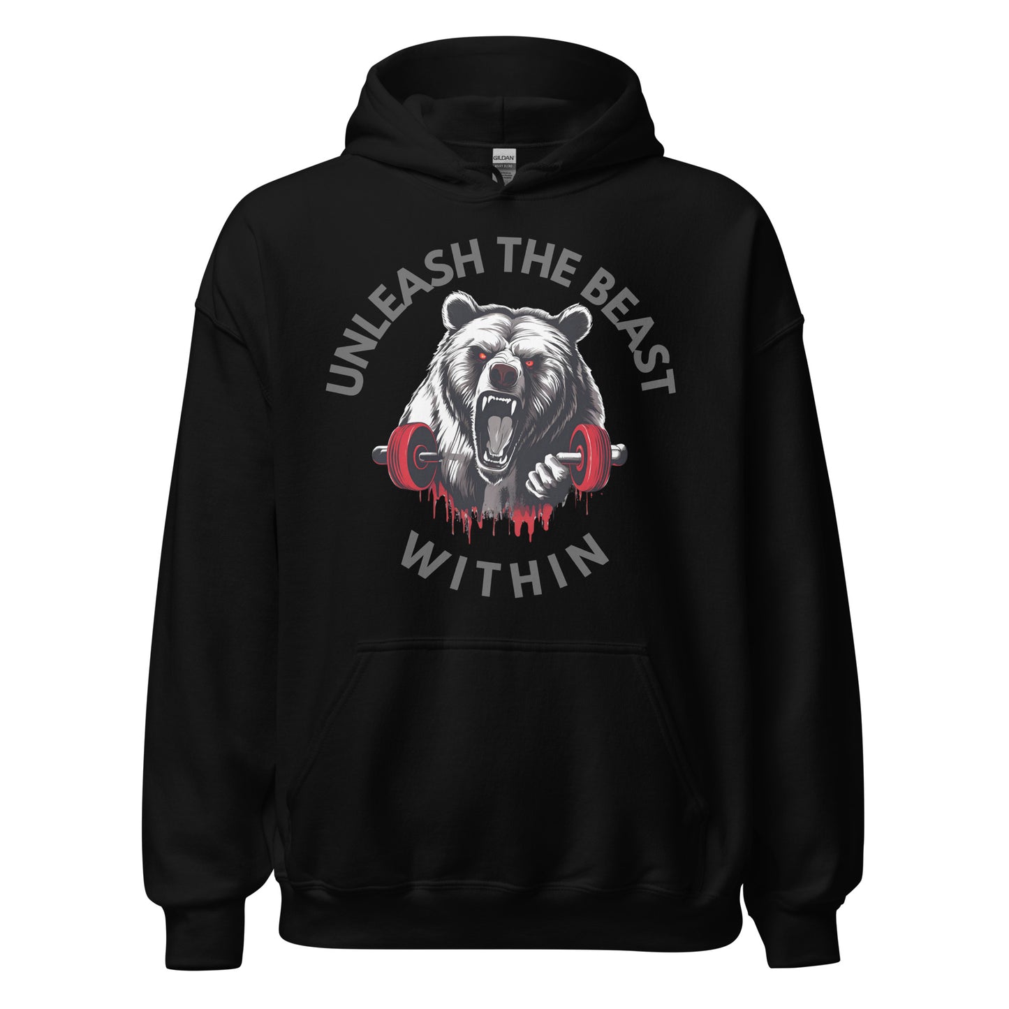 UNLEASH THE BEAST WITHIN - HOODIE - Motivational Running Club