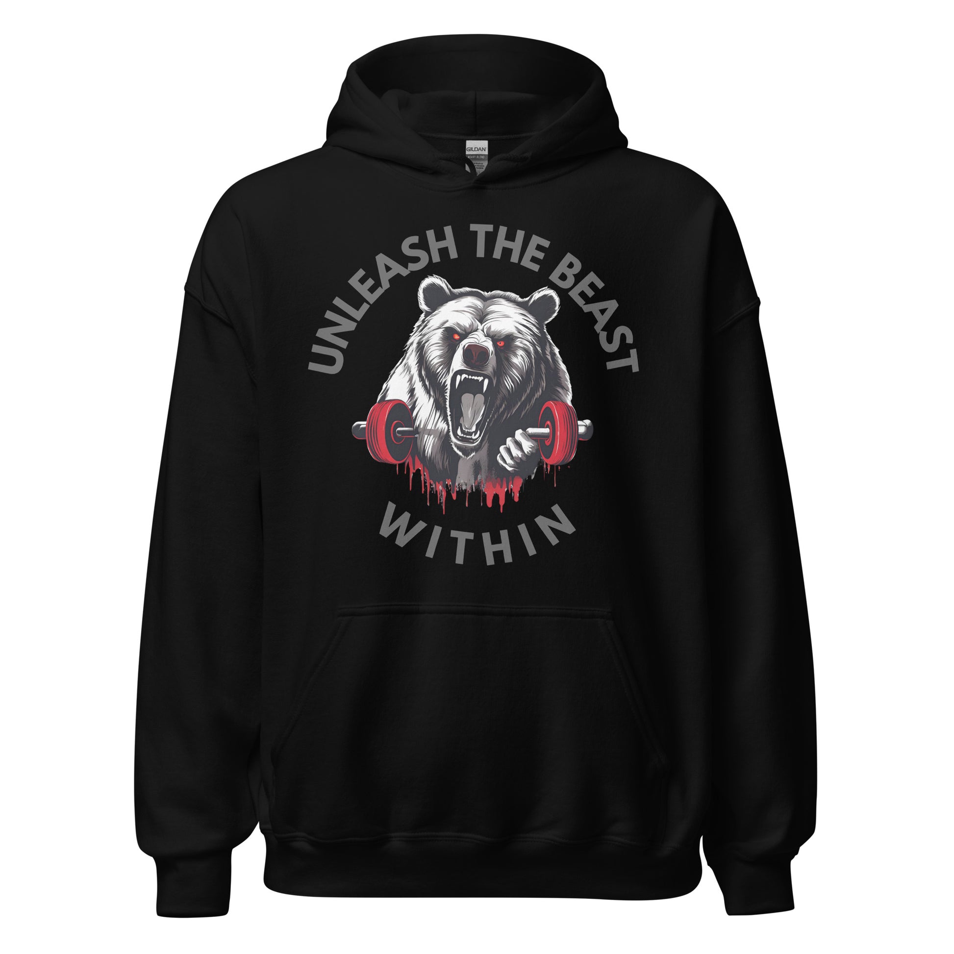 UNLEASH THE BEAST WITHIN - HOODIE - Motivational Running Club