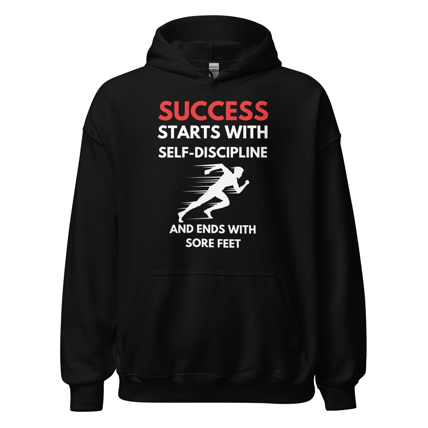 SUCCESS & SELF-DISCIPLINE RUNNING - HOODIE - Motivational Running Club