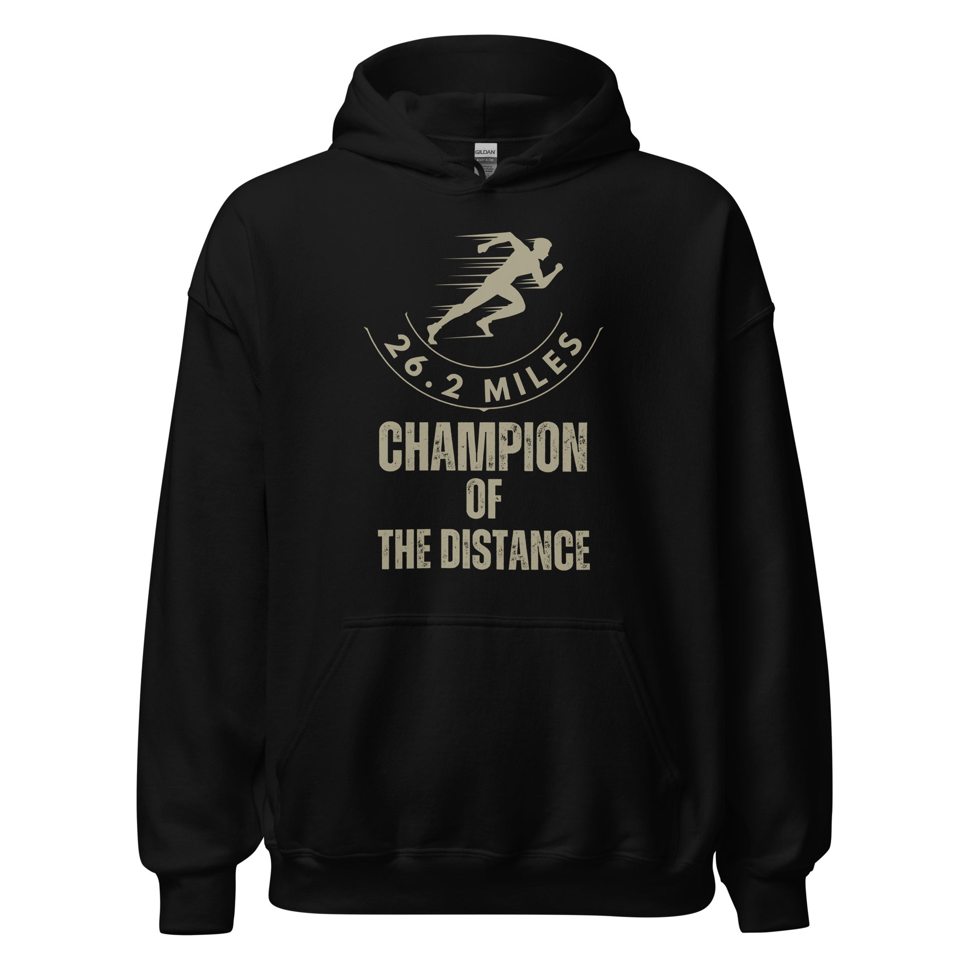 CHAMPION OF THE DISTANCE - HOODIE - Motivational Running Club