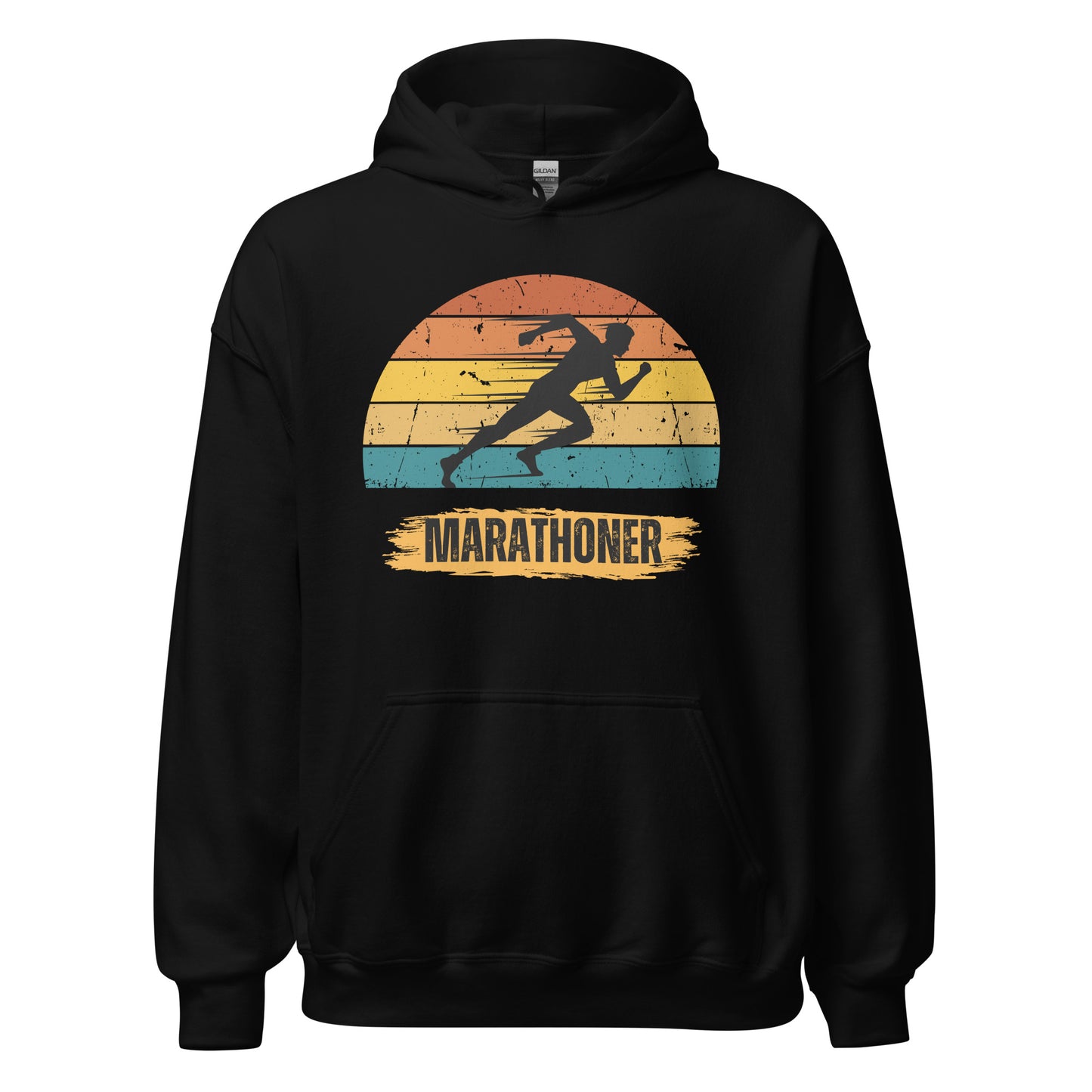 MARATHONER - HOODIE - Motivational Running Club